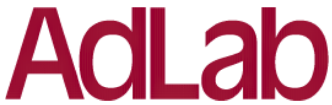 The word 'AdLab' written in large red letters | Dr. Robert Meade | Public Speaker & Vision Consultant | Presentations about Eyes and Vision