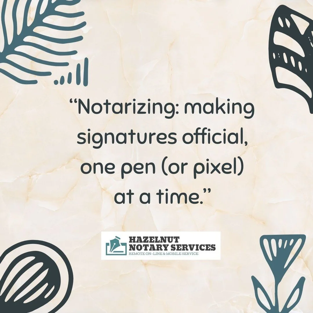 At Hazelnut Notary Services, we make getting your important documents notarized simple, convenient, and stress-free. Whether you need mobile notary services in the Southeast Valley or remote online notarization anywhere in the U.S., we bring professi