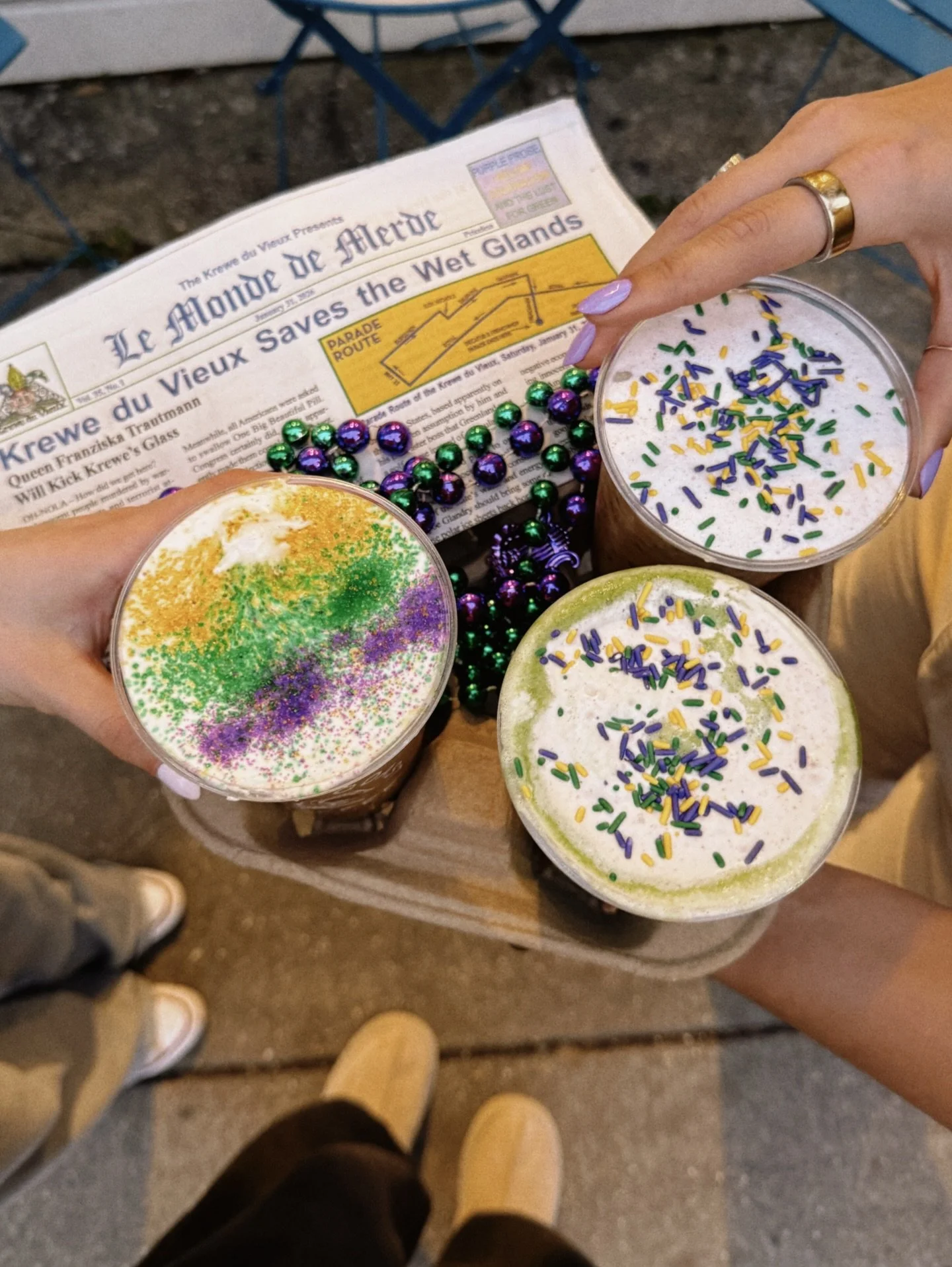 In recent news 🗞️ DEEP GRAS is officially here &mdash; and reports confirm the local population will be surviving primarily on coffee ☕, king cake 👑🍰, parades 🎭, costumes ✨, and zero concept of bedtime through Mardi Gras.

See you on the route. ?