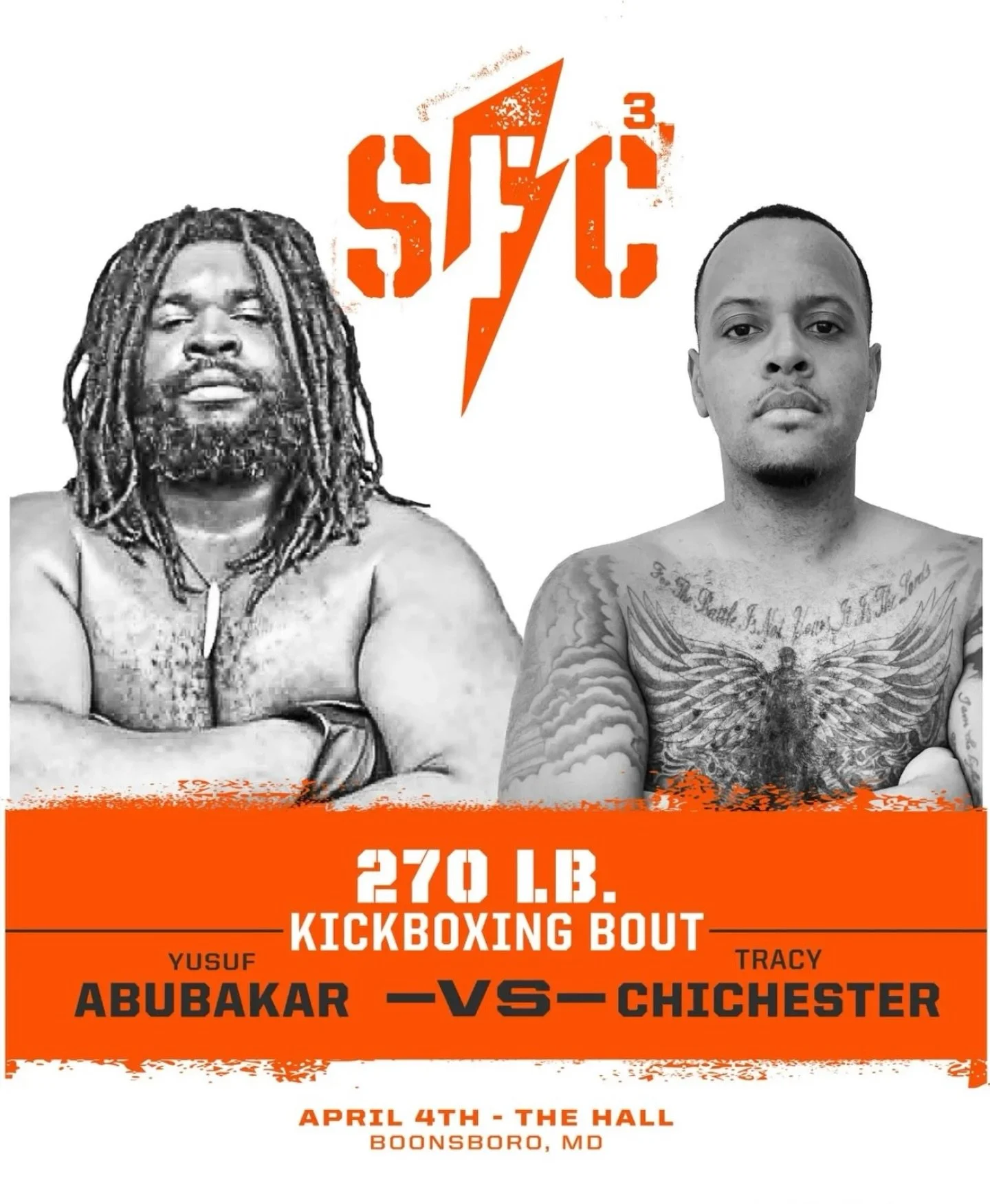 Tracy fights in a little over 2 weeks!!!

This will be under kickboxing rules in Boonsboro, MD at Storm Forged 3!!! 

Please use this link to buy your tickets: https://kick.site/ujlbv1nd

Let them know you&rsquo;re there to support Tracy; let&rsquo;s