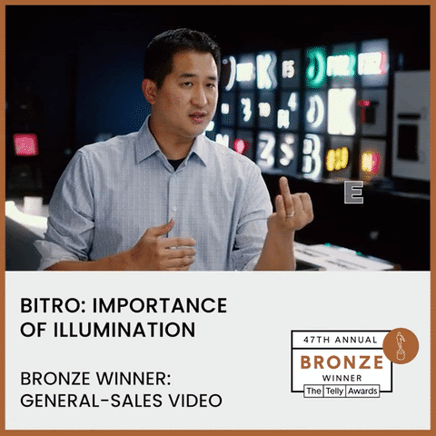Bitro: The Importance of Illumination - Bronze Telly Award