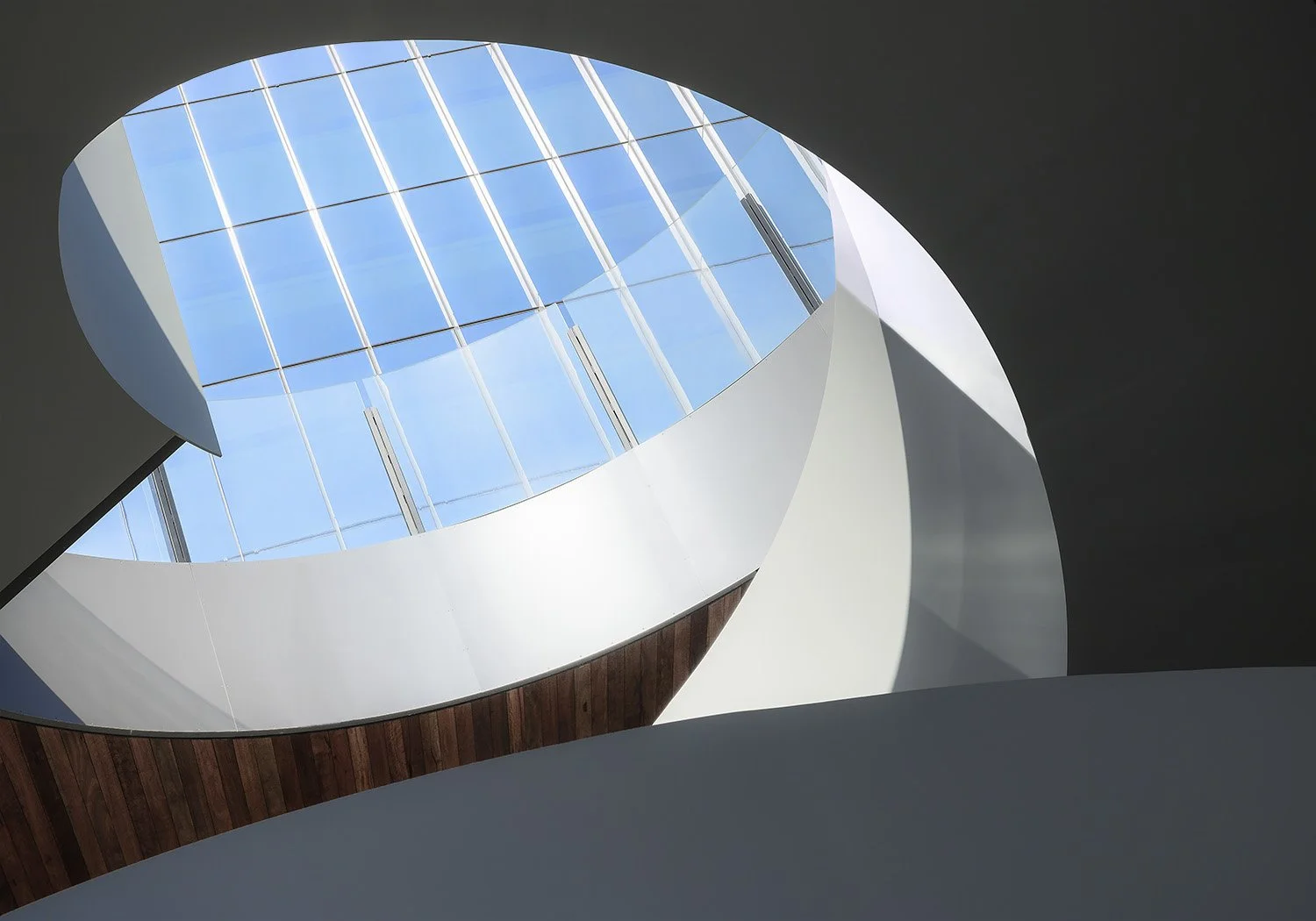 Abstract contemporary architecture