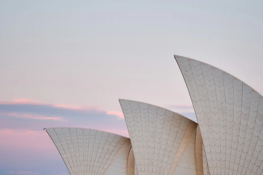 Sydney Harbour Bridge at sunset