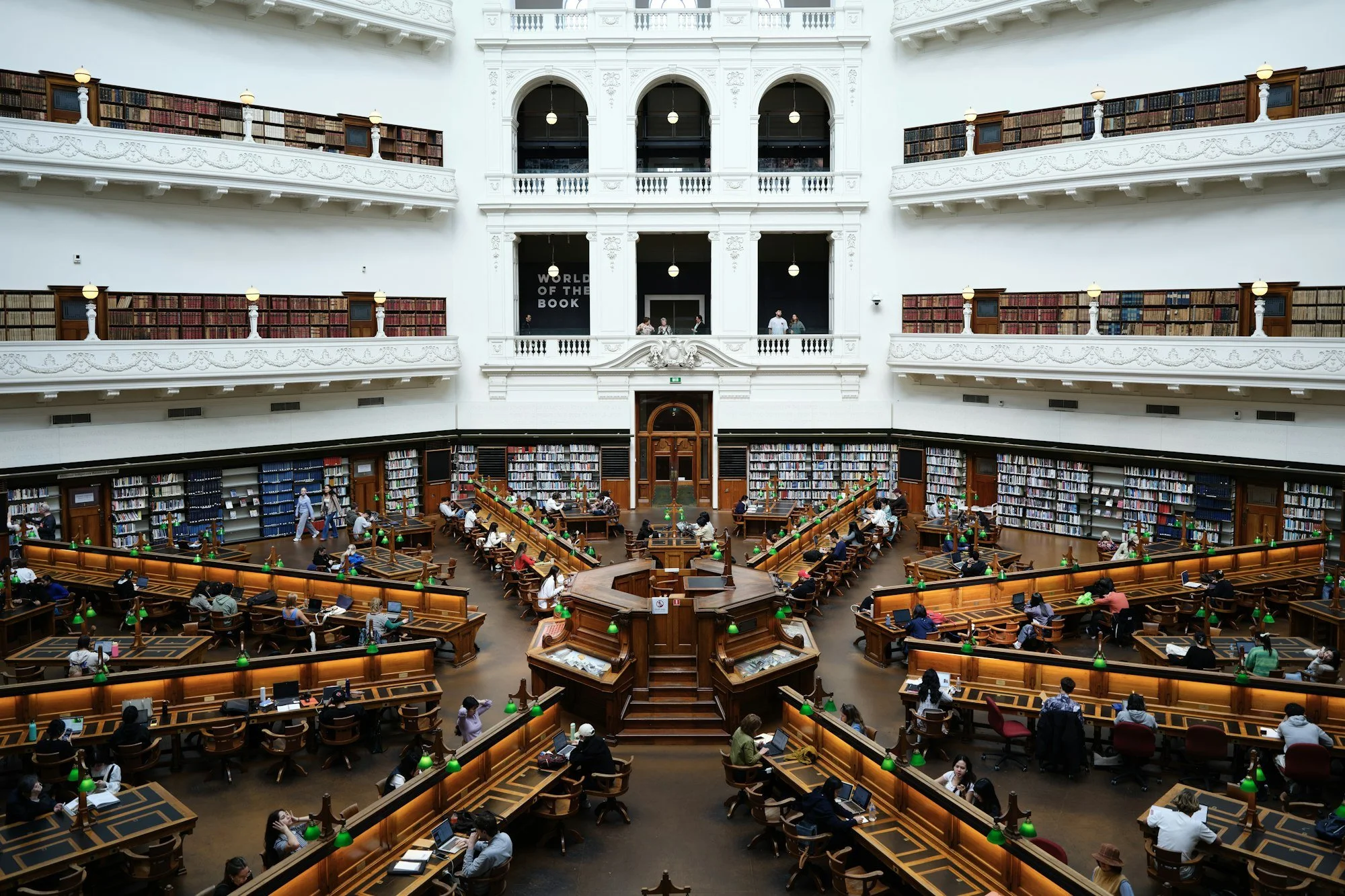 State Library Victoria photography guide: dome and rules