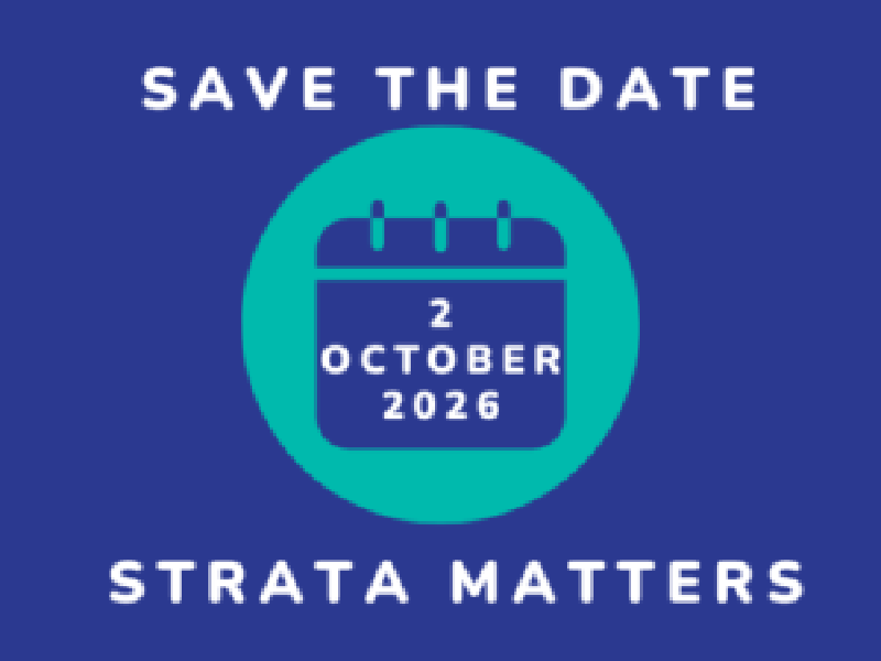OCN Strata Matters Conference: resolving & solving strata