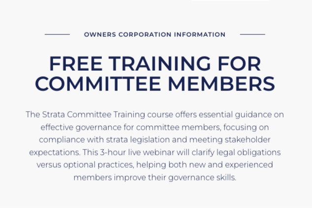 SCA committee training and resources