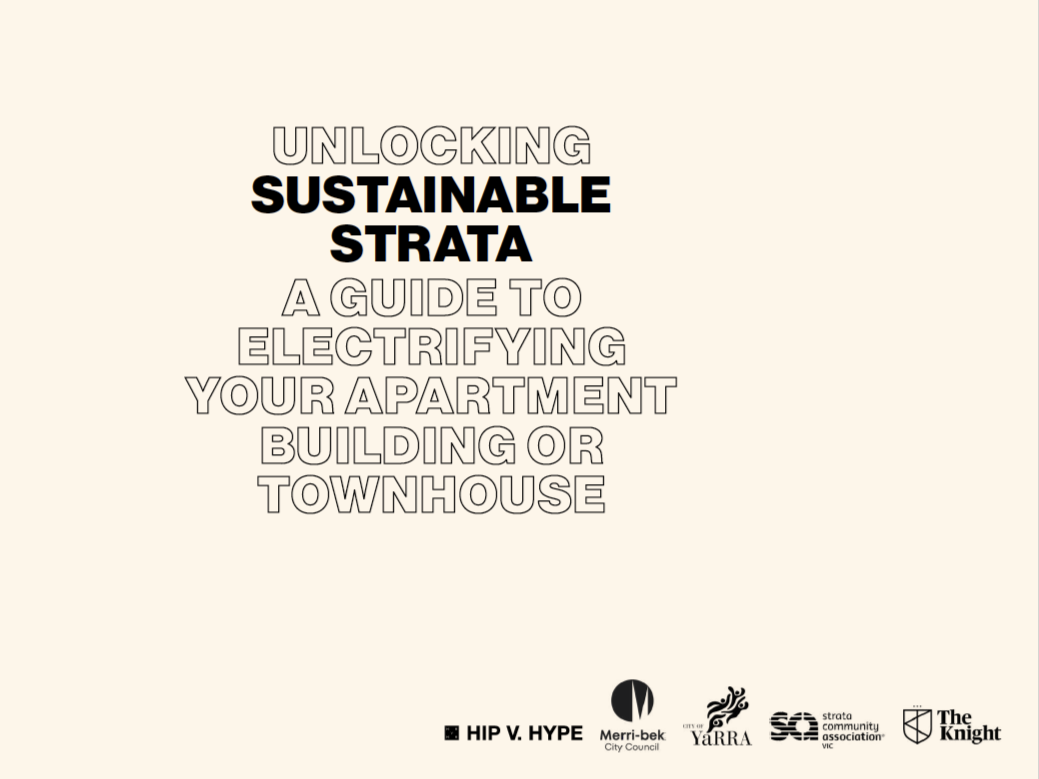 Unlocking Sustainable Strata Guide to Electrification