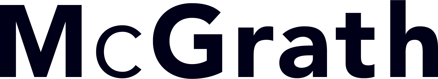Text displaying '#1 McGraw' on a white background with a small icon in the top right corner.