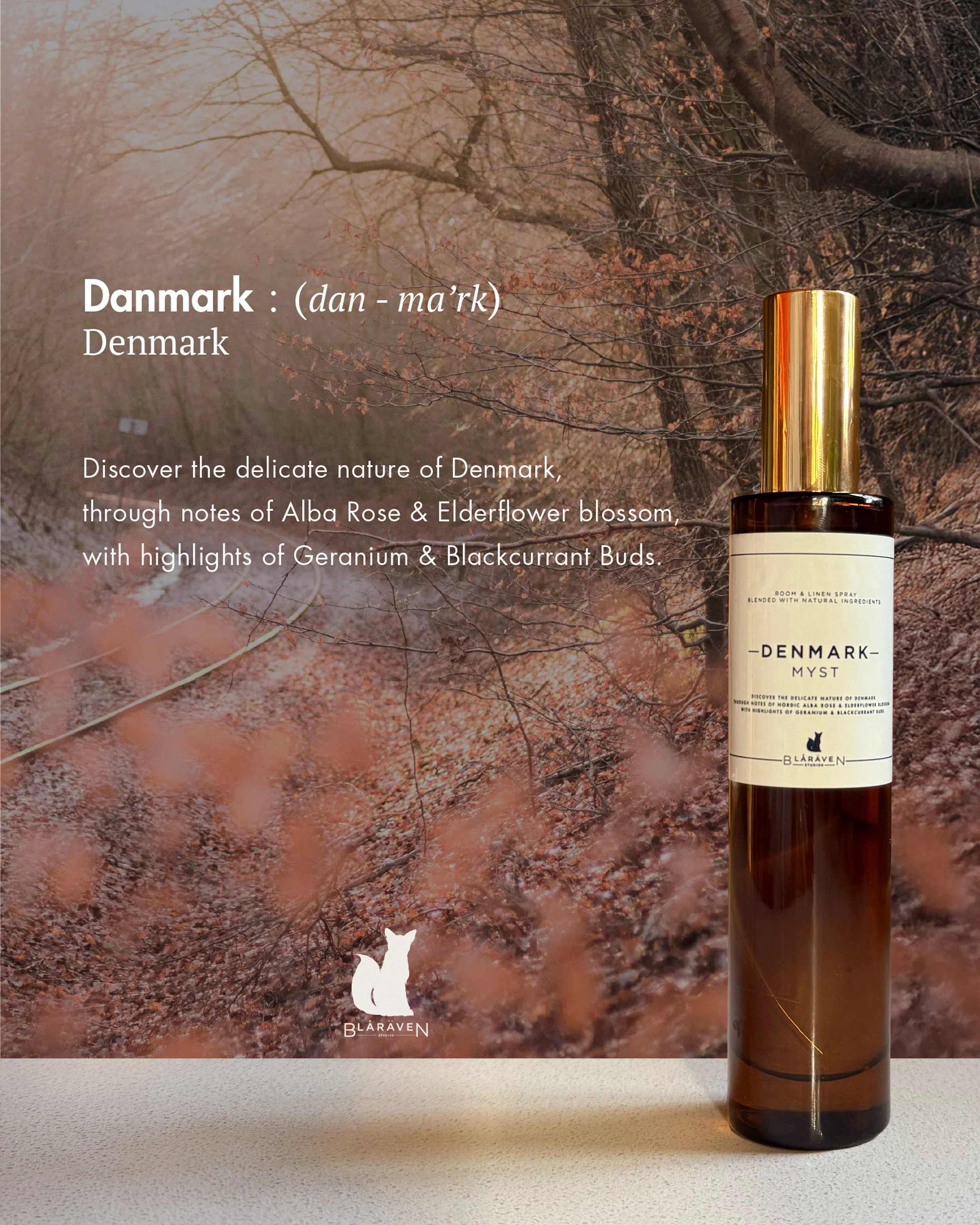 Denmark | MYST Room & Linen Spray