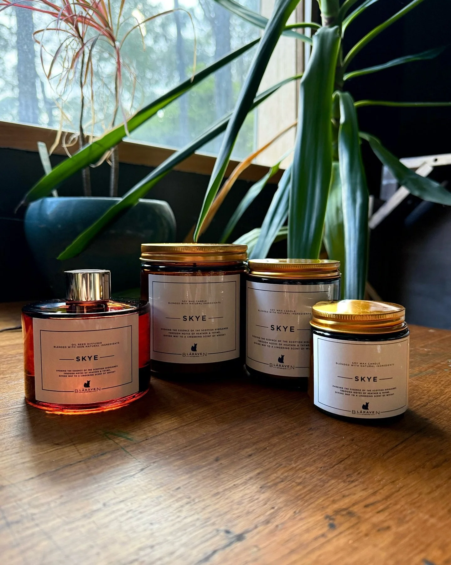Bringing the Scottish Highlands to your home with our Skye candle &amp; reed diffuser range. 

Inspired from my time on the stunning Isle of Skye, I&rsquo;ve blended this scent to be reminiscent of the moments just after rainfall. Soaked heather, mos