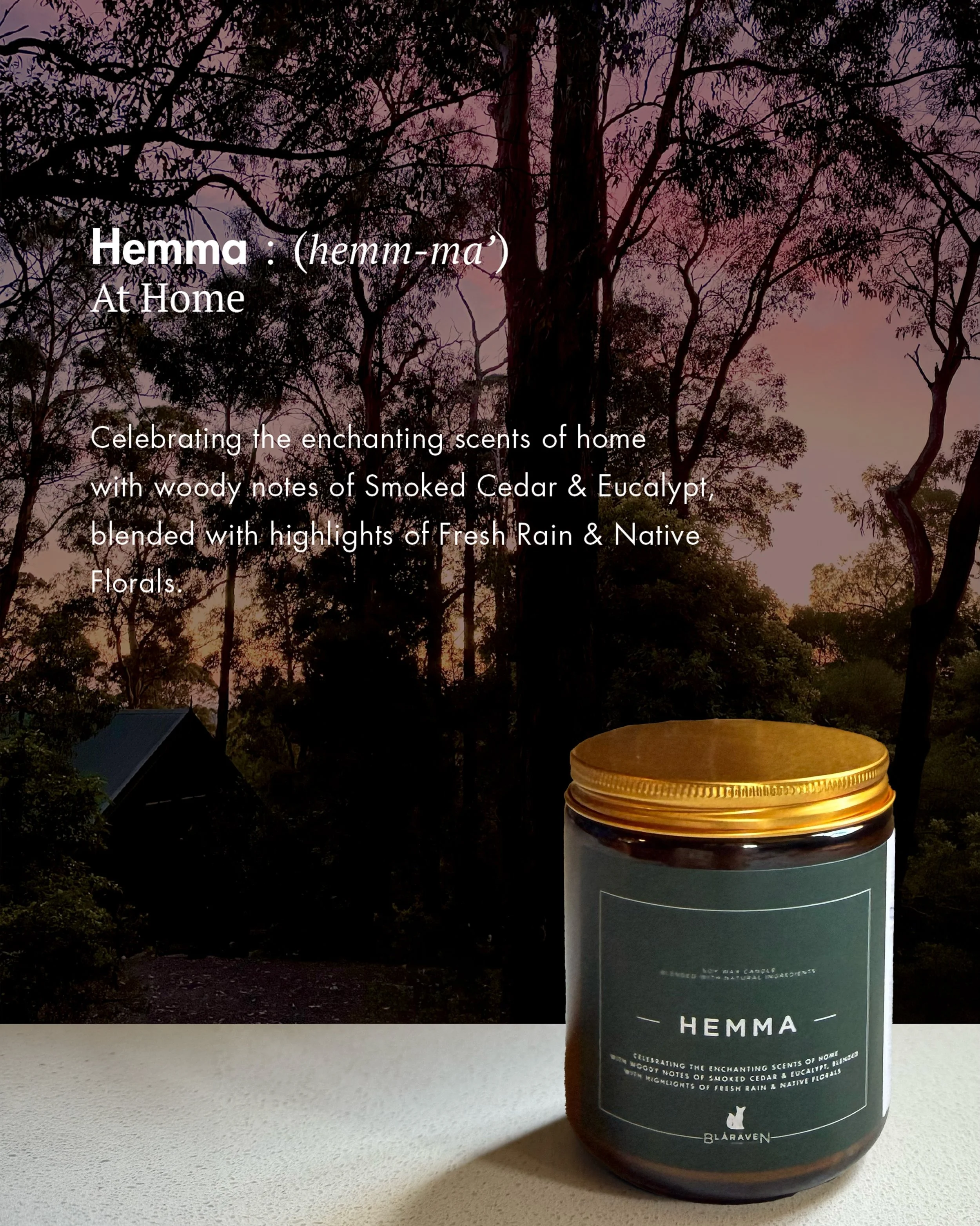🫶🏼 THE COUNTDOWN TO RELEASE IS ON 🫶🏼

I&rsquo;m very excited to announce a limited edition release of a new scent for your senses!
Swedish for &rdquo;at home&rdquo;, our Hemma scent is one inspired from our home here in the Dandenong Ranges!

I c