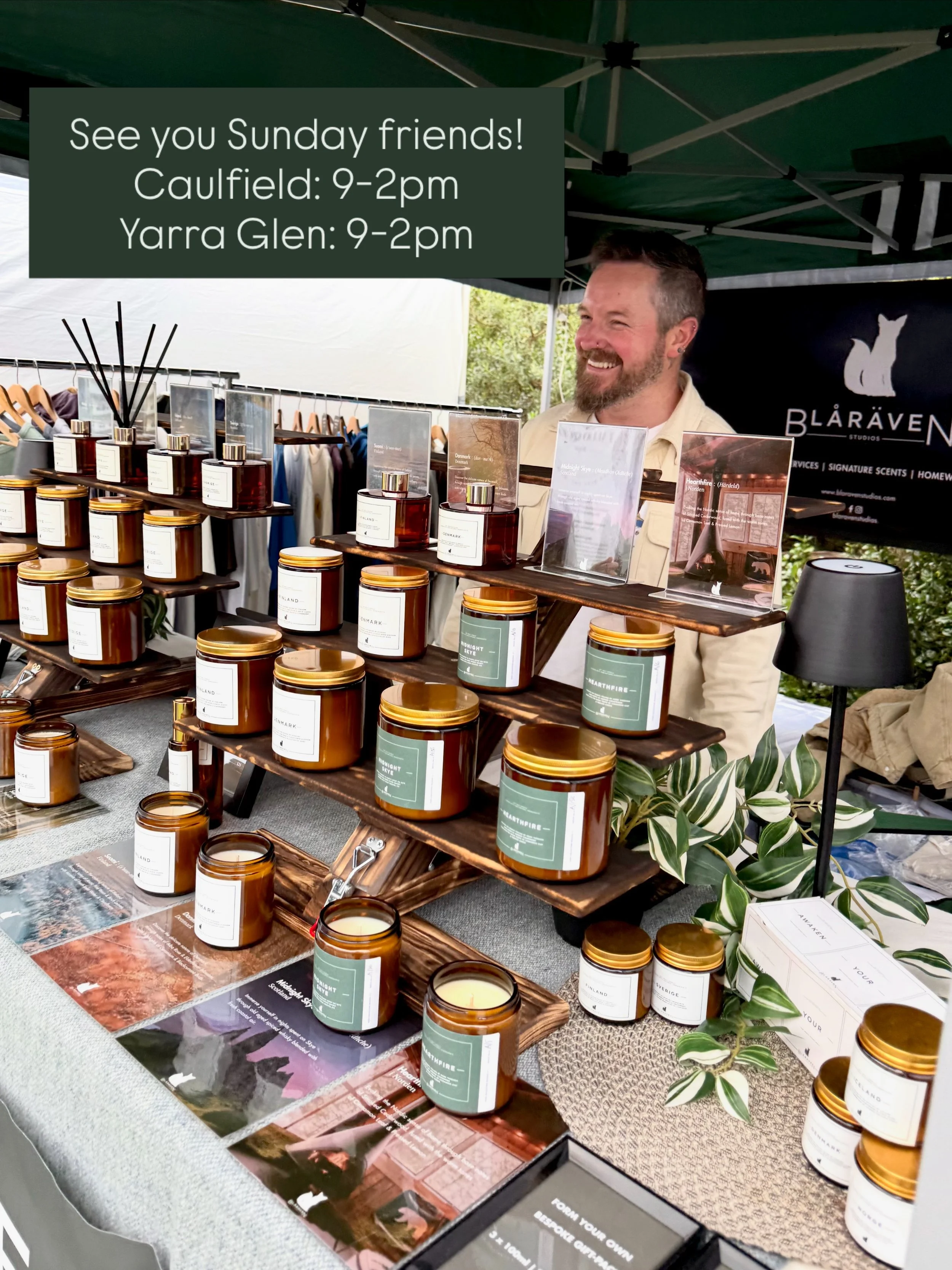 Today had other plans for us unfortunately 🌧️ 

But you can&rsquo;t keep a good man down! So we look forward to seeing you tomorrow at Caulfield &amp; Yarra Glen racecourse markets, both running 9-2pm 

Which one will we see you at? 🫶🏼

*thanks to