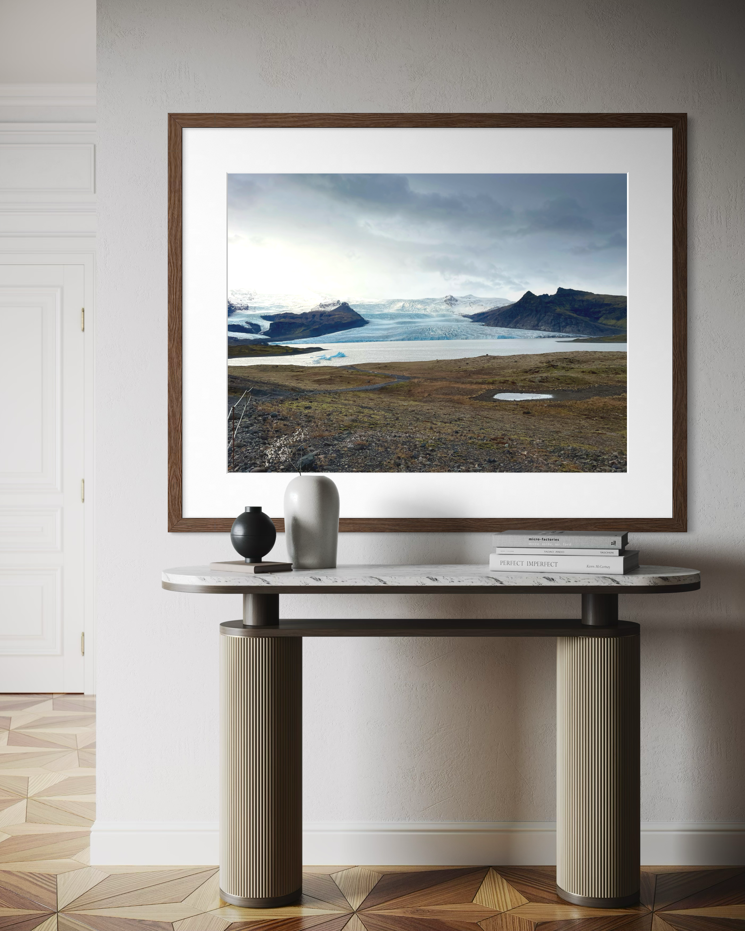 Glacial Point Printed Art