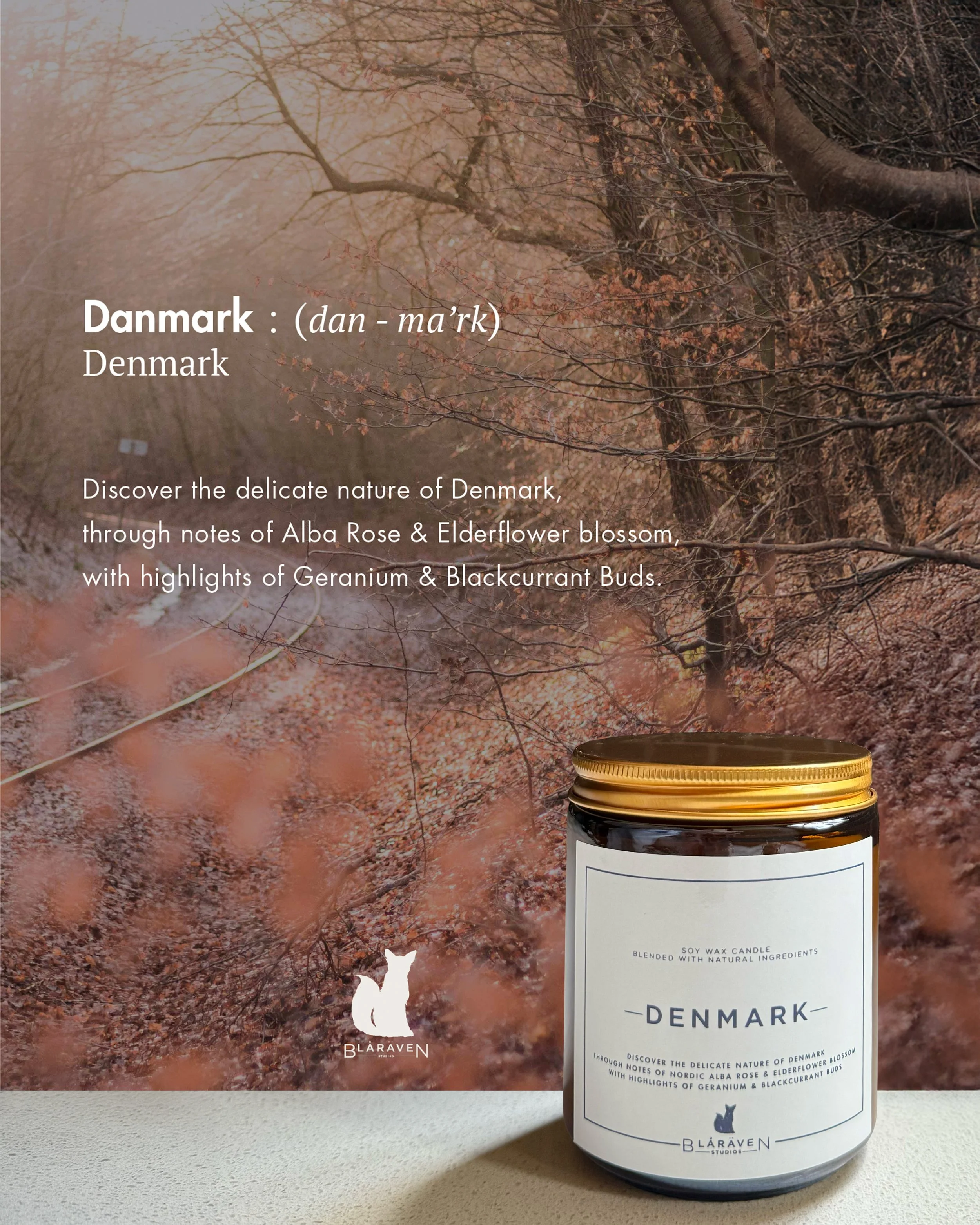 Denmark | 40 hour burn candle