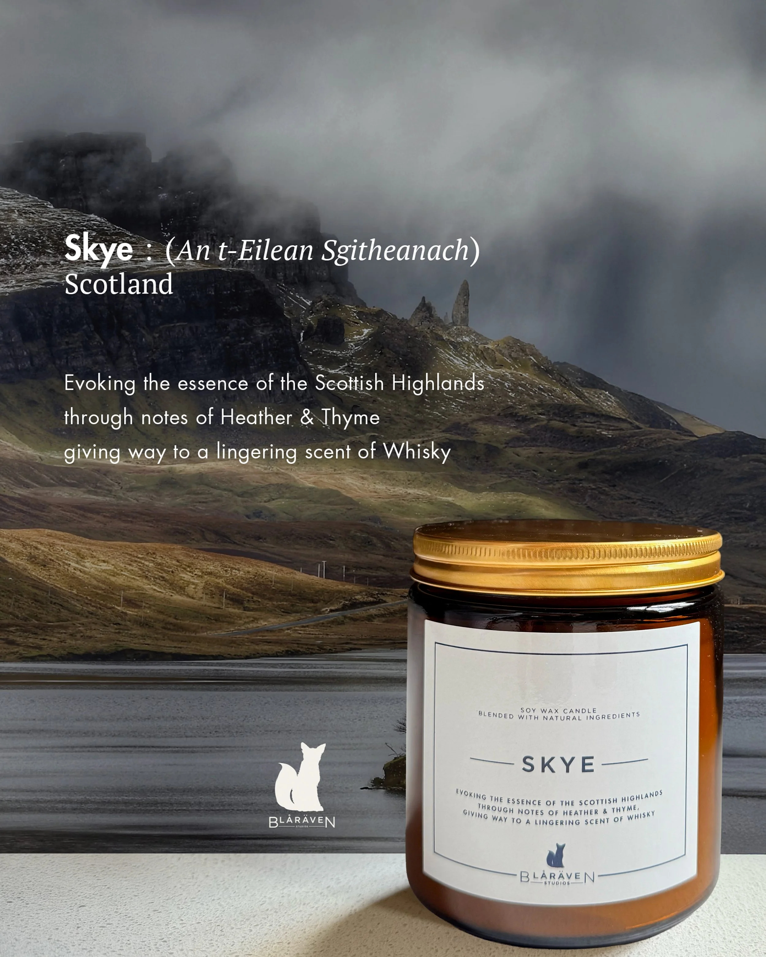 Skye | 65 hour burn candle