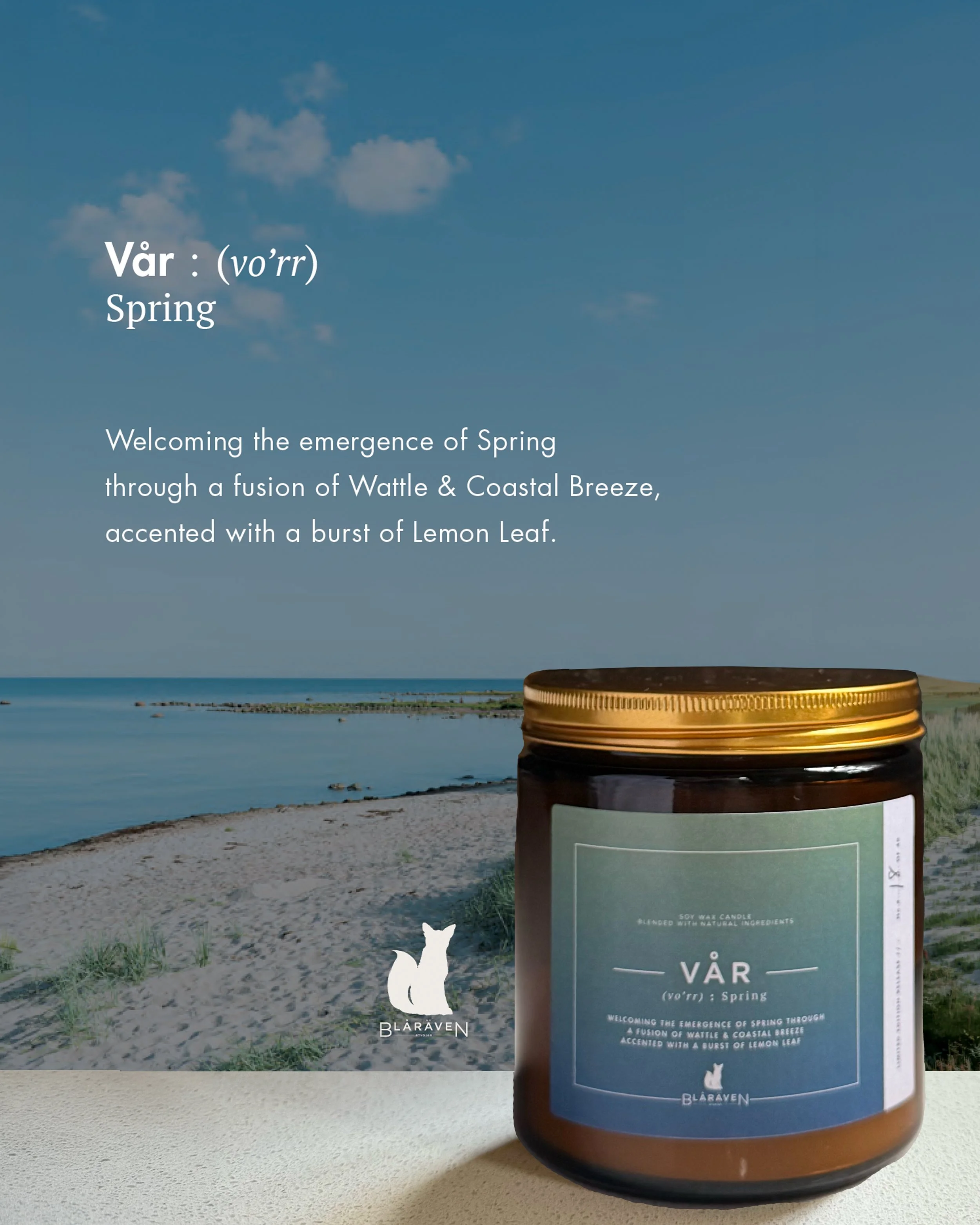 Vår | 65 hour burn candle