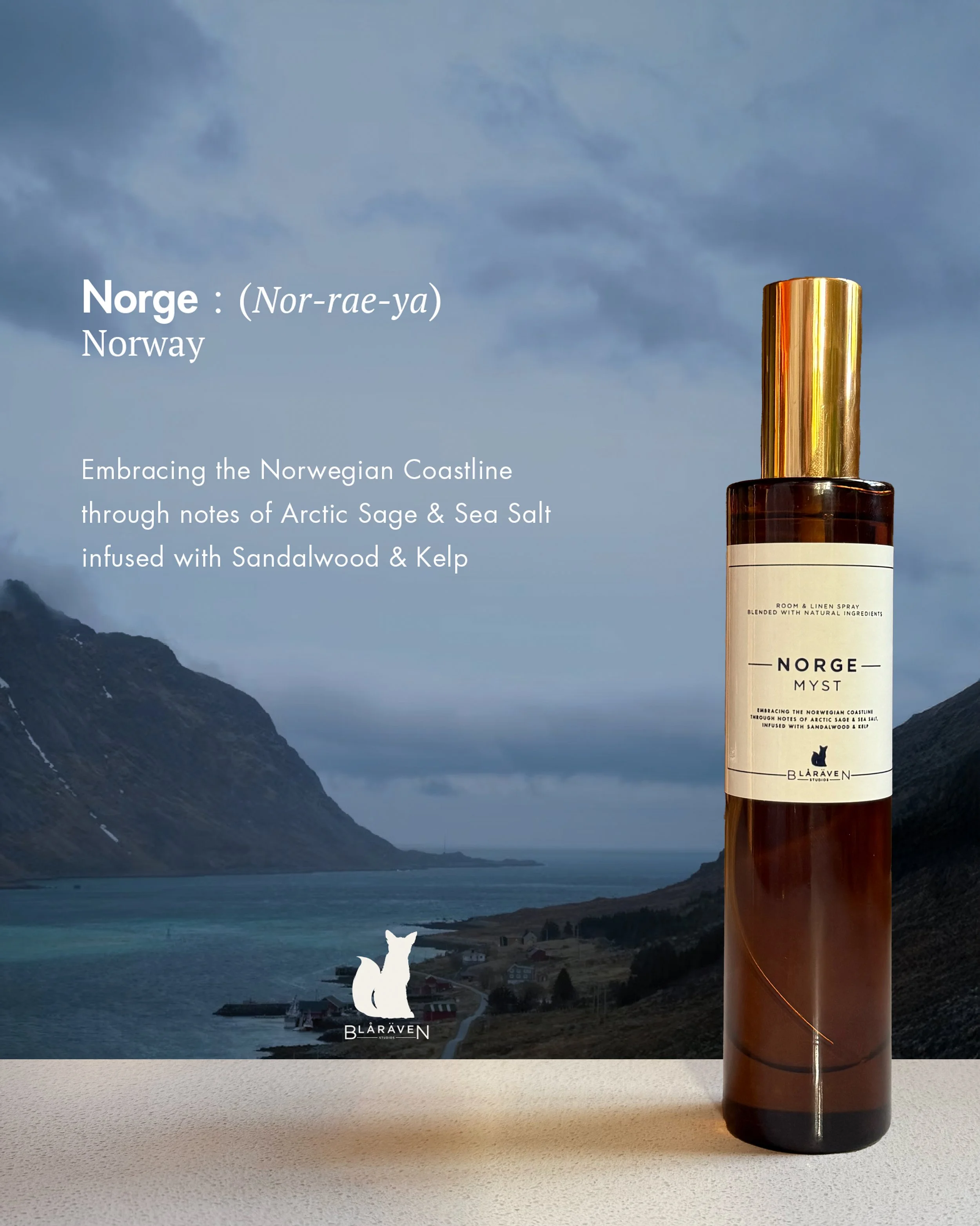 Norge | MYST Room & Linen Spray
