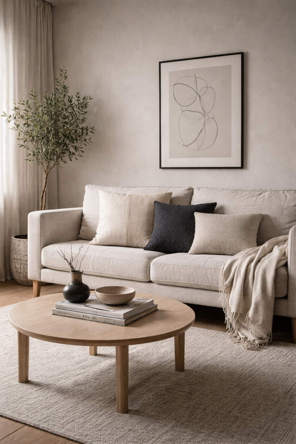 Arctic Blend Cushion | Ecru