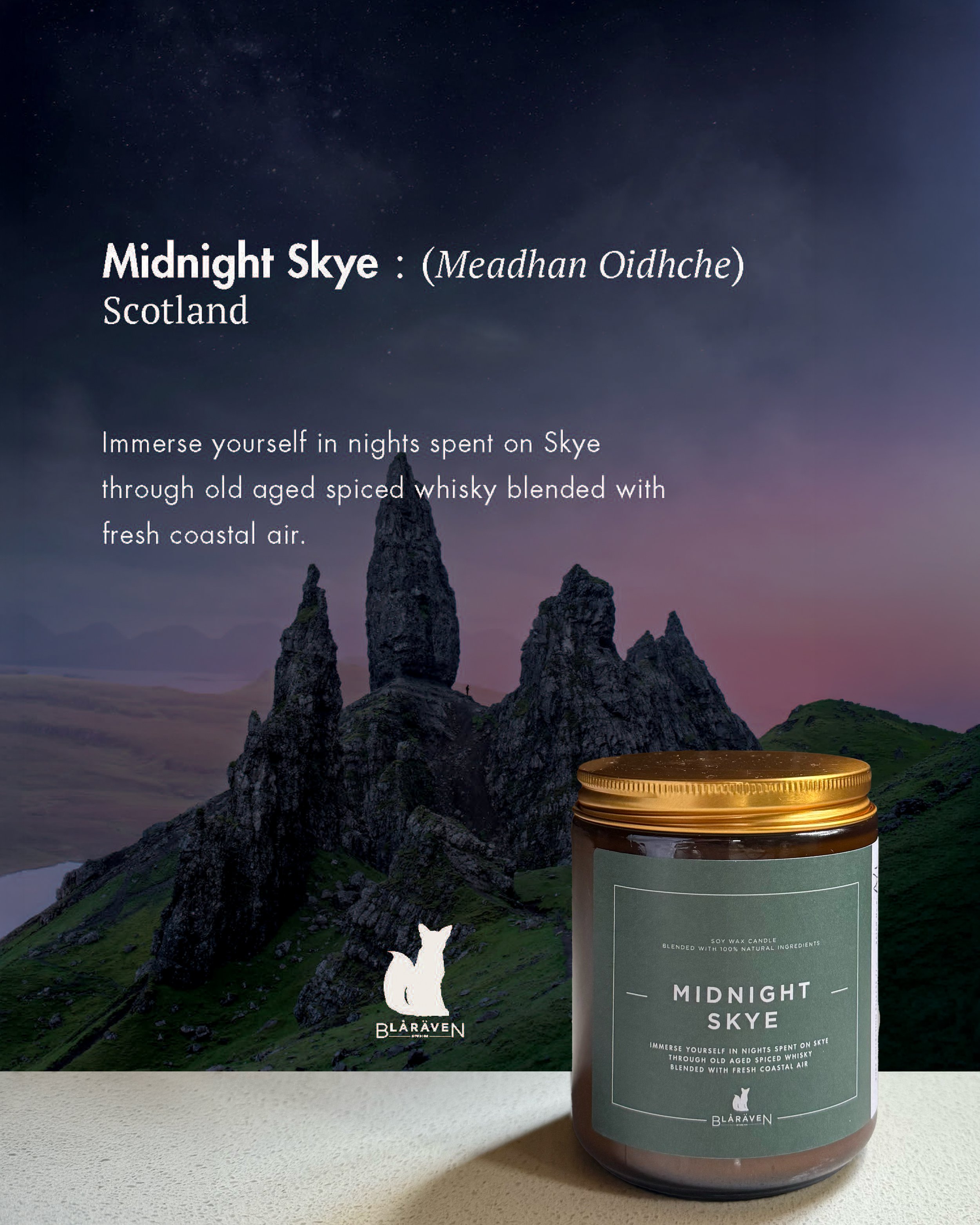 Midnight Skye | 40 hour burn candle