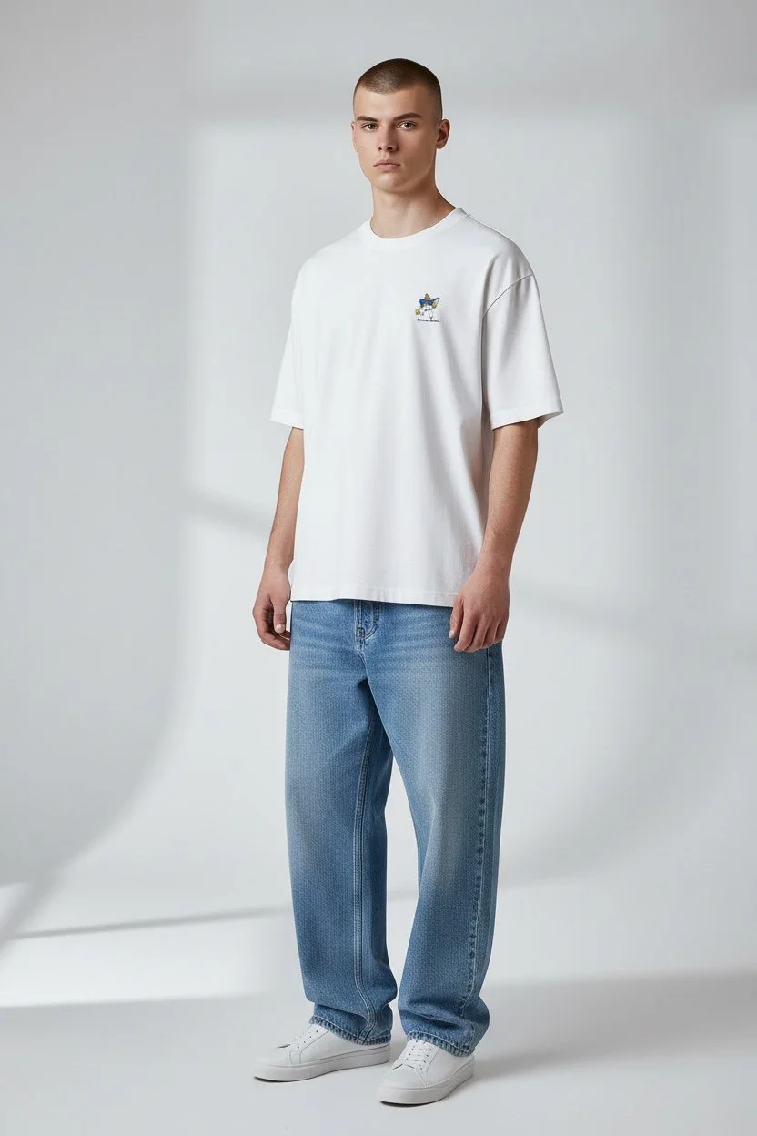 Alpha Relaxed Tee | Vintage White