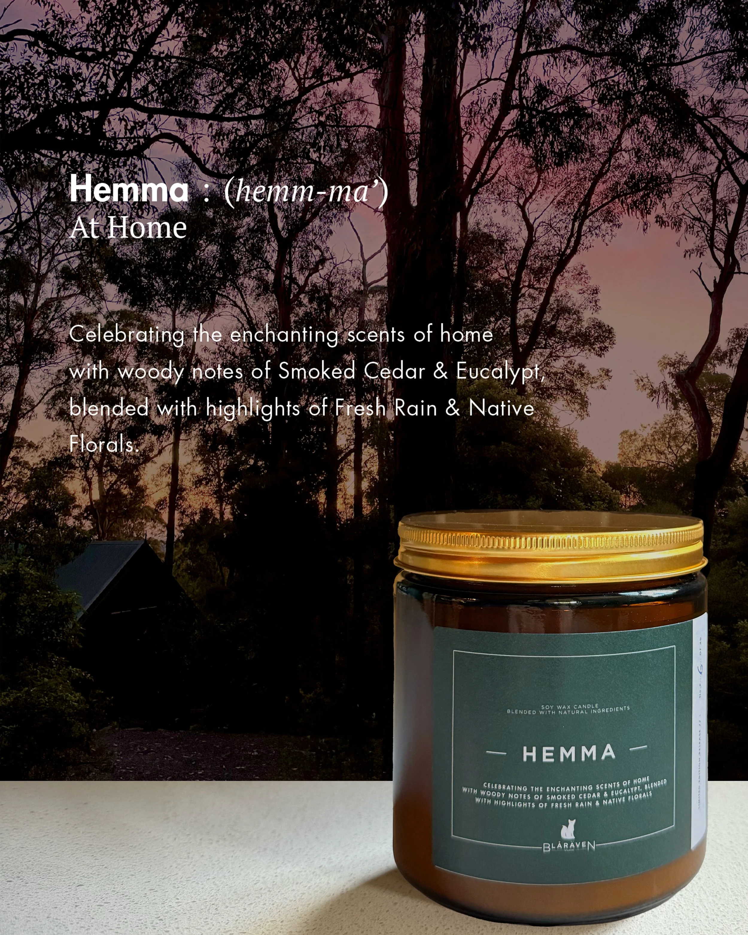 Hemma | 65 hour burn candle