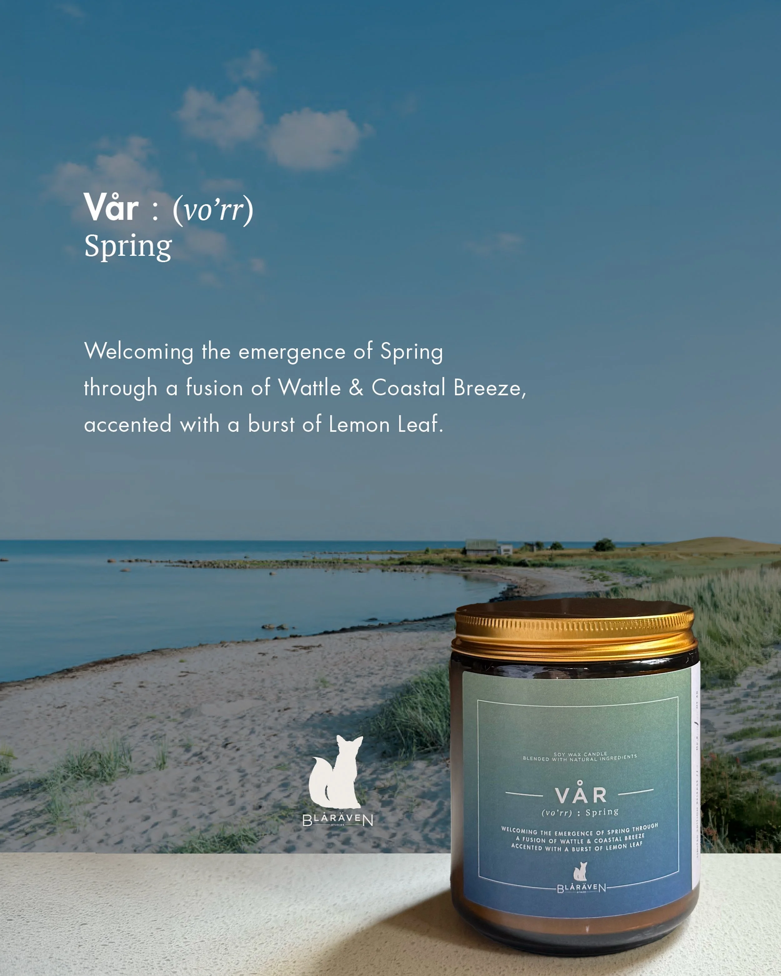 Vår | 40 hour burn candle