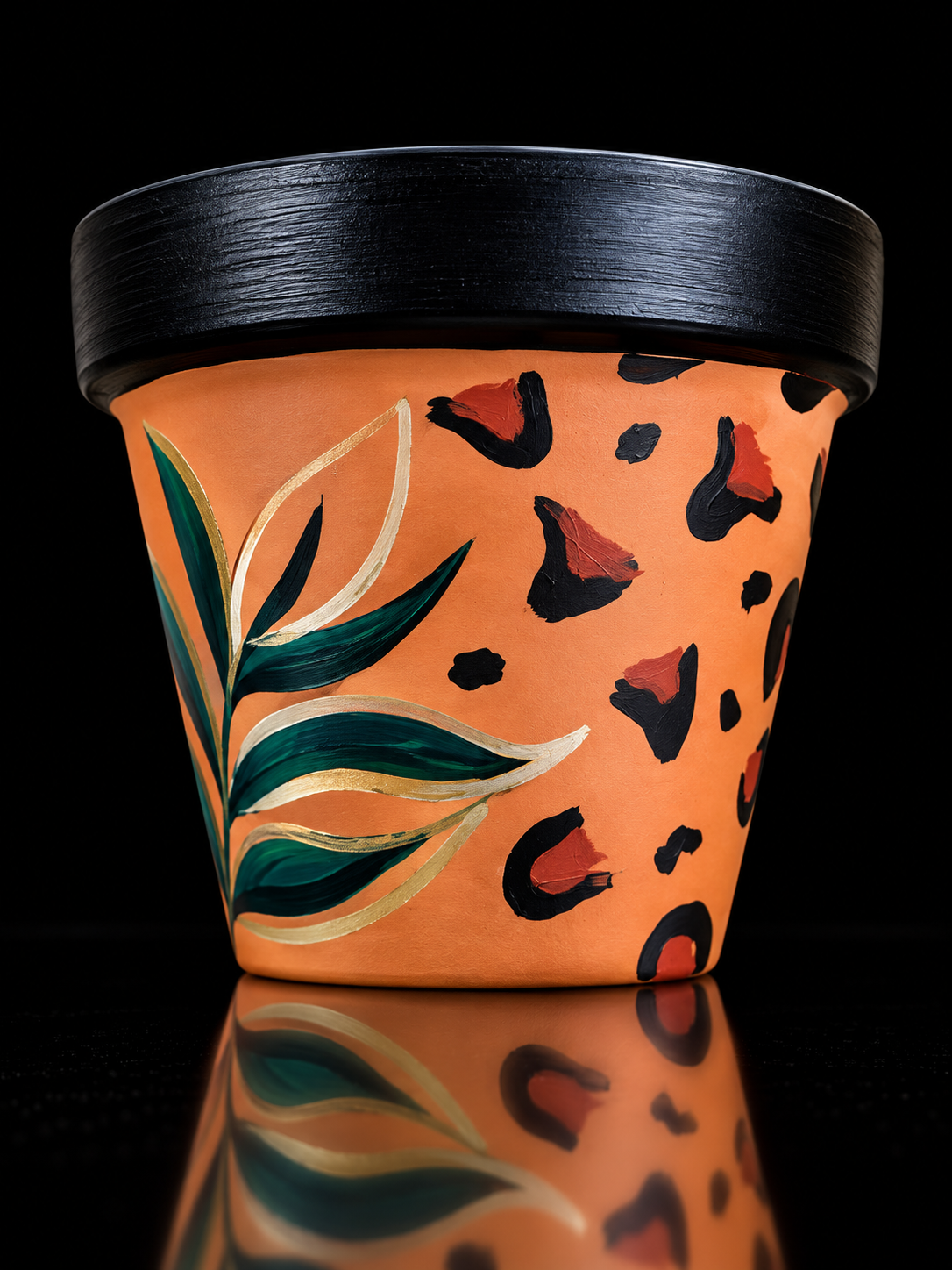 Hand-Painted Terracotta Leopard Pot.png