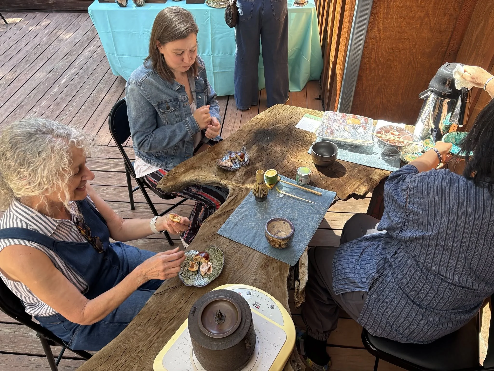 Raku Tea Ceremony.