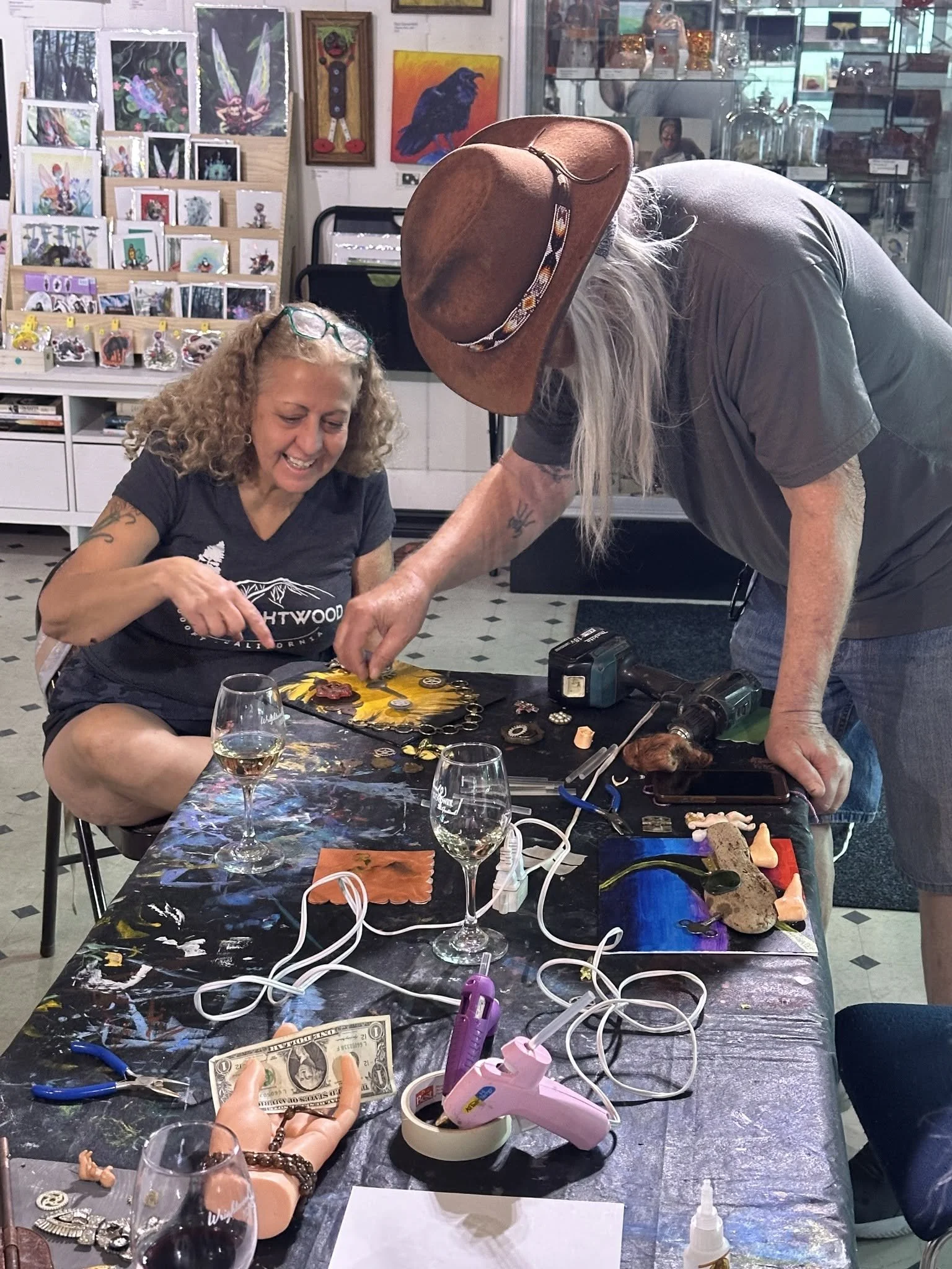 Folk Assemblage Art with Paul Samenfeld.