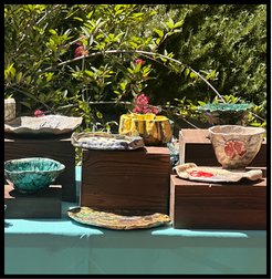 Raku Tea Ceremony.