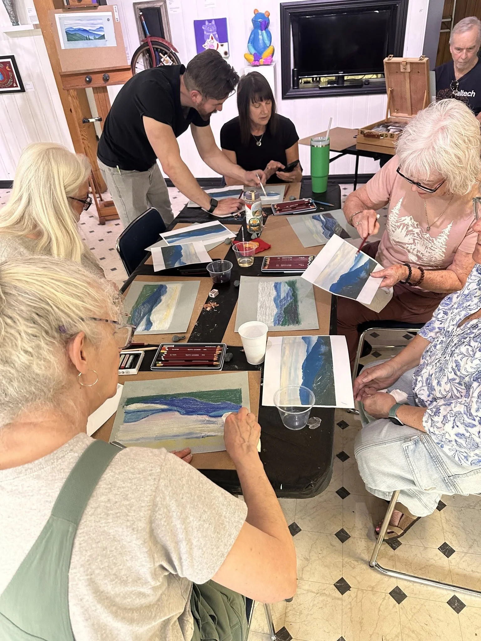 Chalk Pastel Landscapes with Edward Dillon.