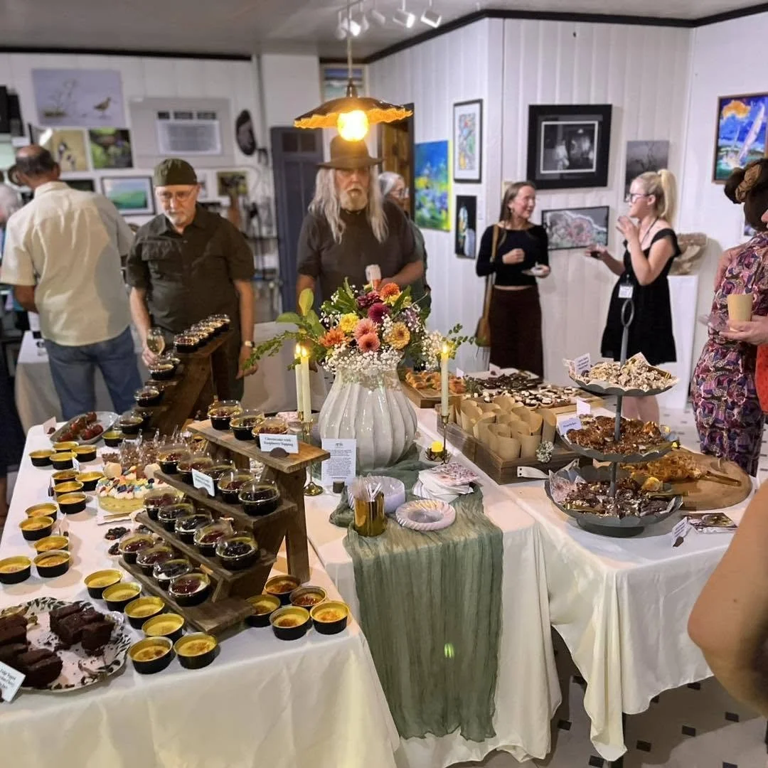 Desserts and savory bar for our 2026 Artiversary event. 
