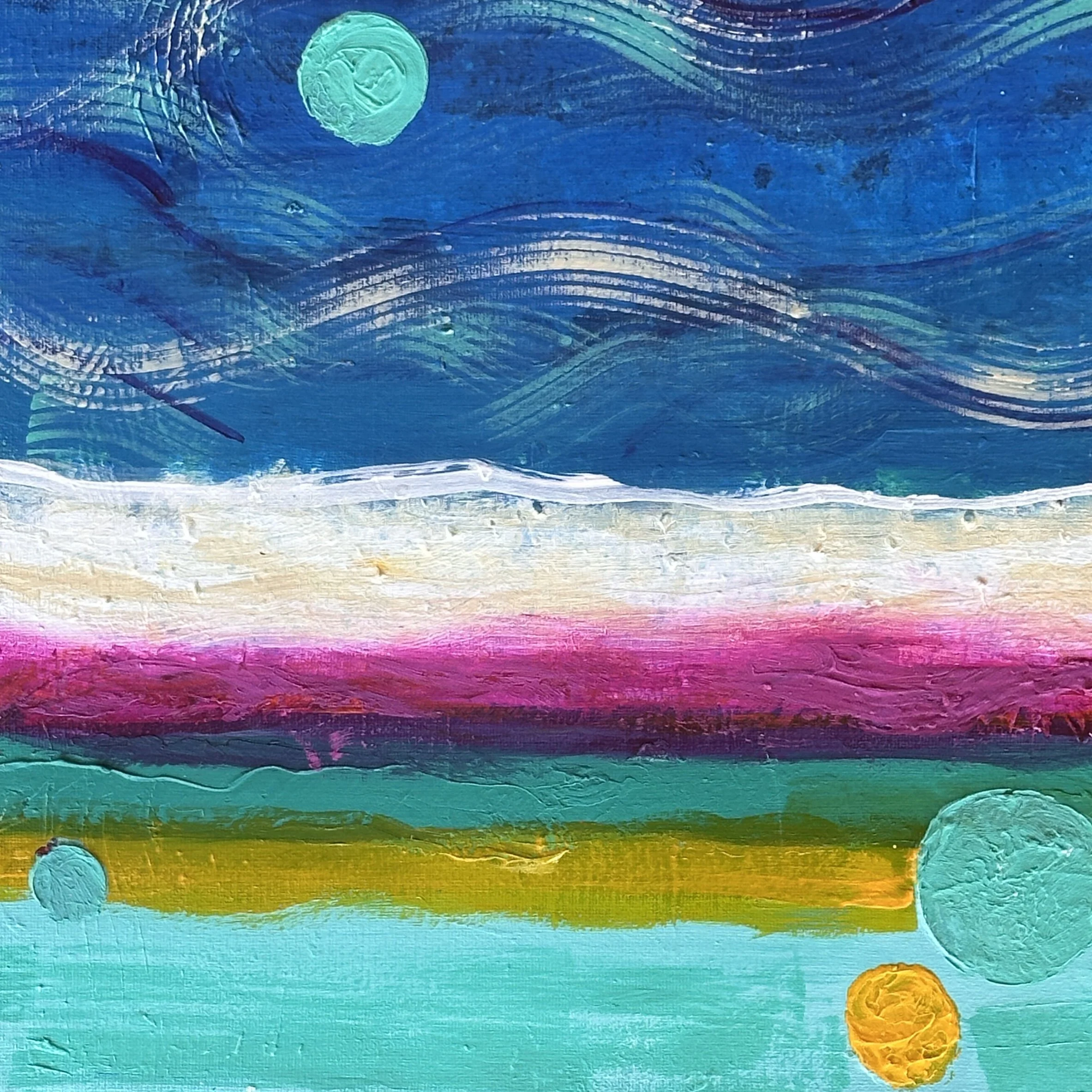 Art Night! Abstract Landscape Paintings with Suzi McKinney