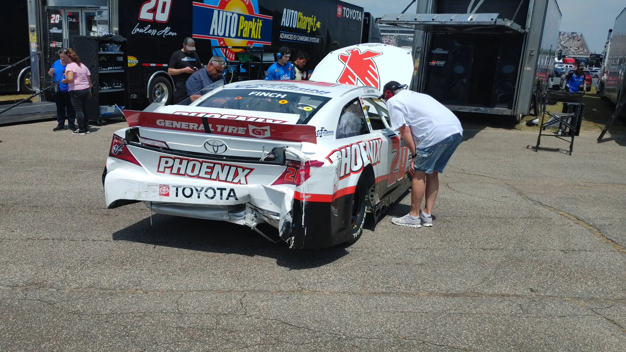 ARCA EAST: Jake Finch’s early crash leaves him last in a race of high attrition
