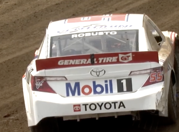 ARCA: Crash damage leaves Isabella Robusto first out of Springfield dirt race