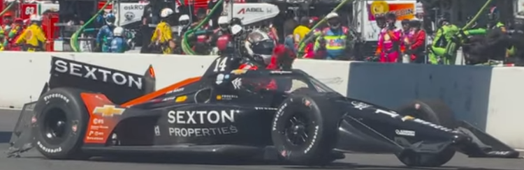 INDYCAR: Rare solo spin knocks Ferrucci out at Portland