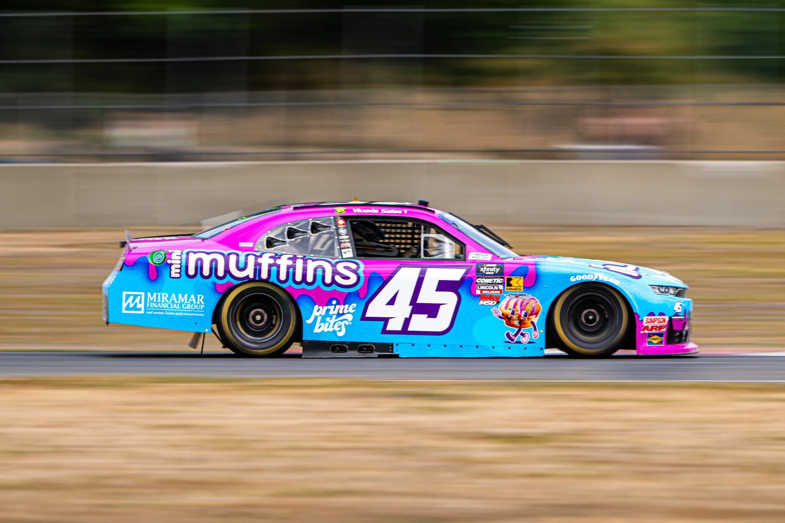 XFINITY: Vicente Salas the first XFINITY driver to finish last on a road course while still under power in 25 years