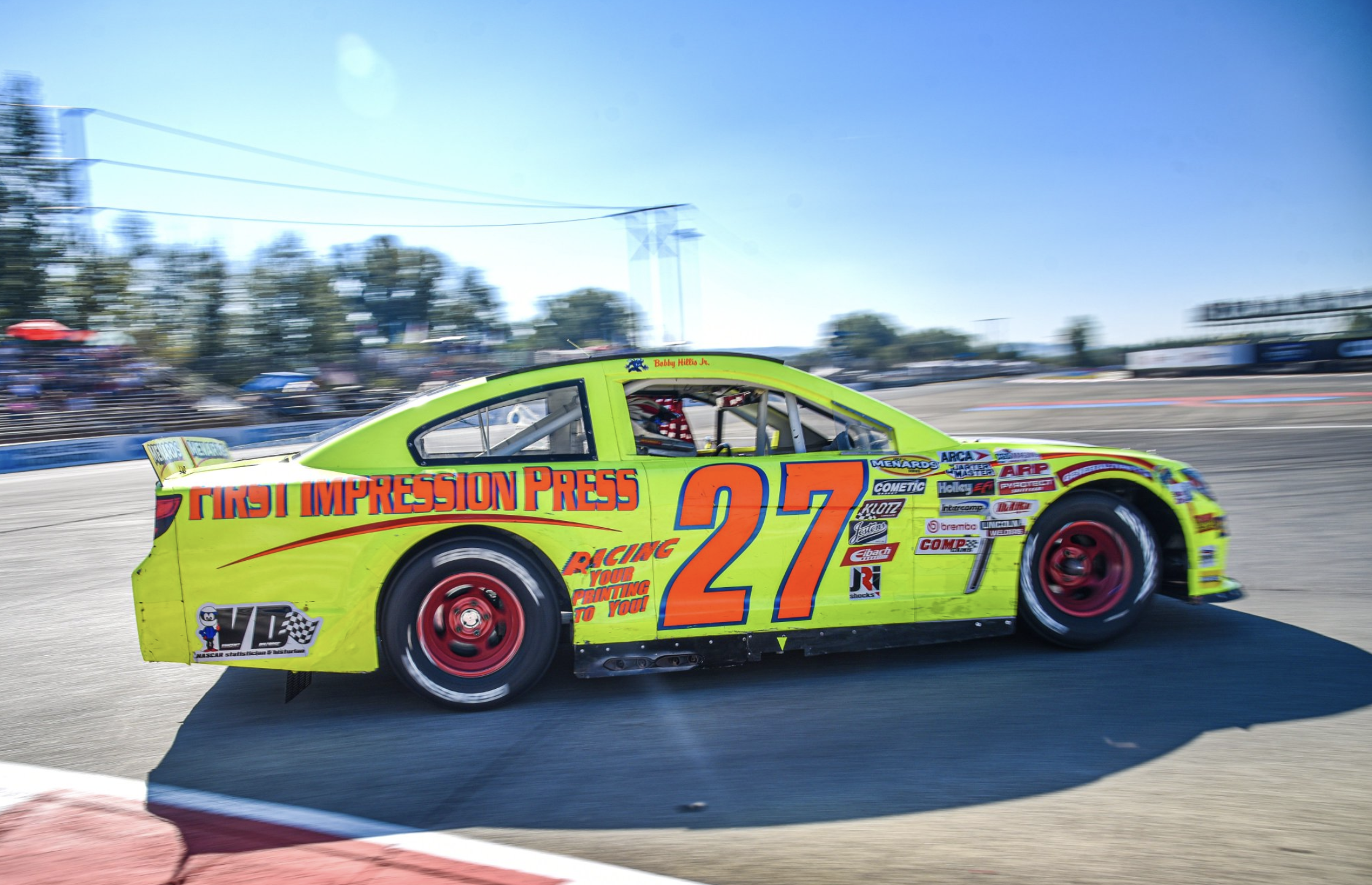 ARCA WEST: Bobby Hillis Jr.’s return to the track ends early in his first start of 2025