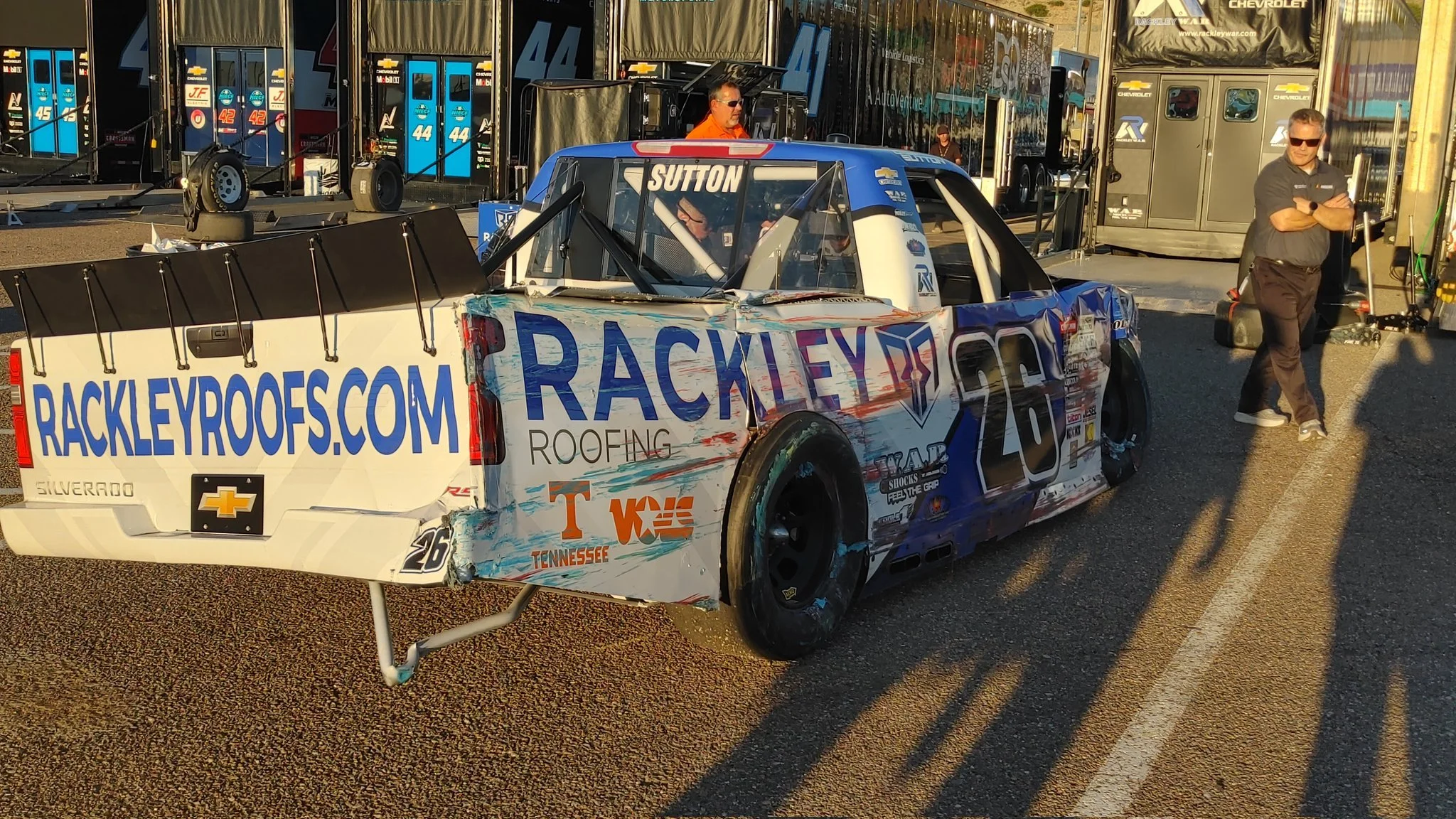 TRUCKS: Opening-lap crash in Phoenix hands Dawson Sutton first career last-place finish 