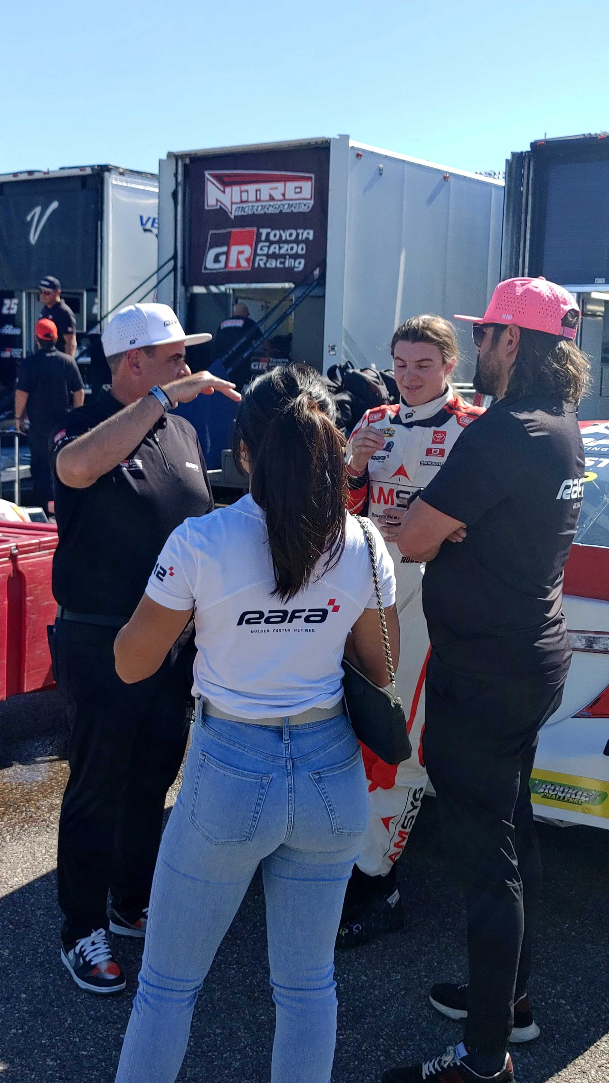 INTERVIEW: Isabella Robusto and Kevin Conway discuss the RAFA Racing Club’s 11th-place ARCA debut