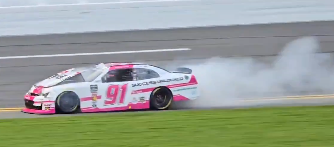 O’REILLY: Stack-up eliminates Mason Maggio before he can take the green flag