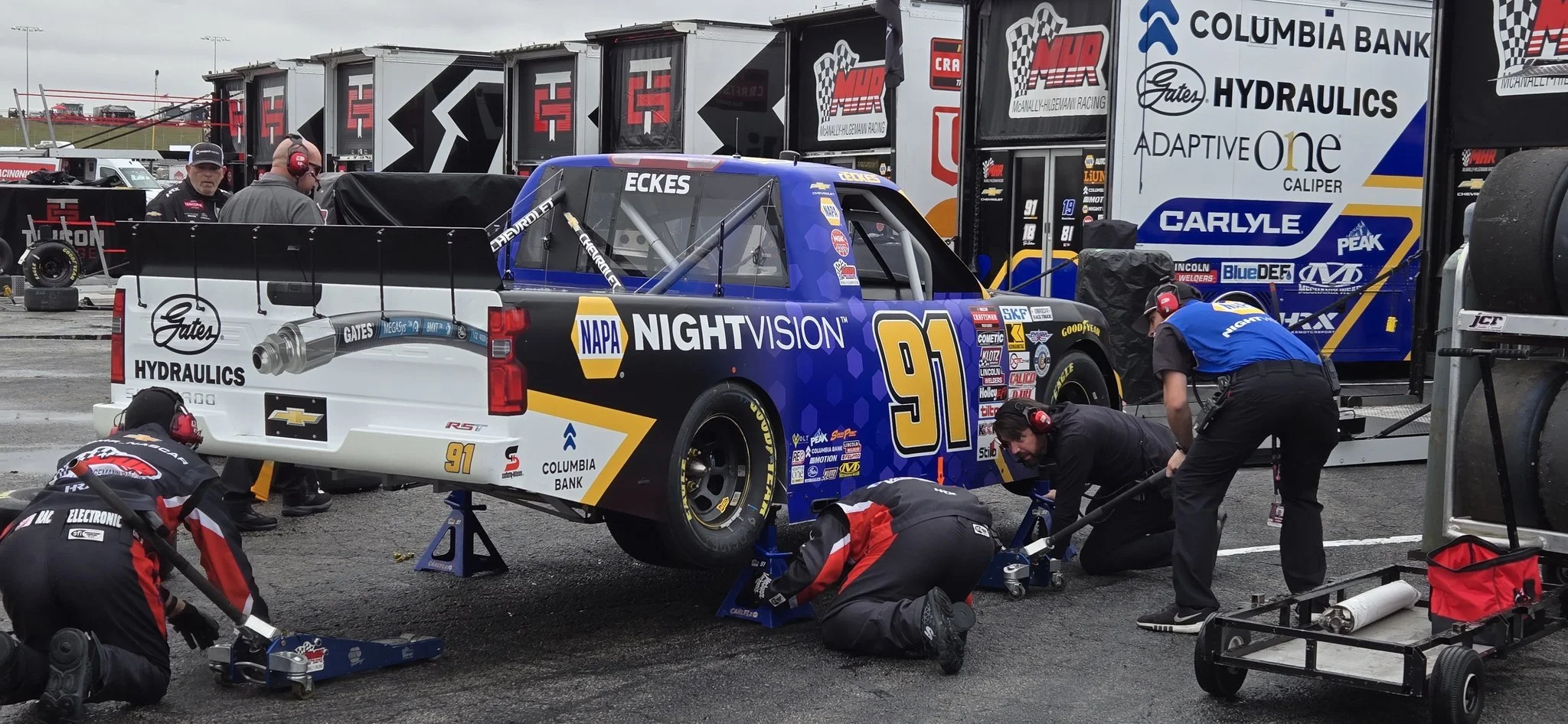 TRUCKS: Sudden transmission failure hands Christian Eckes first series last-place finish