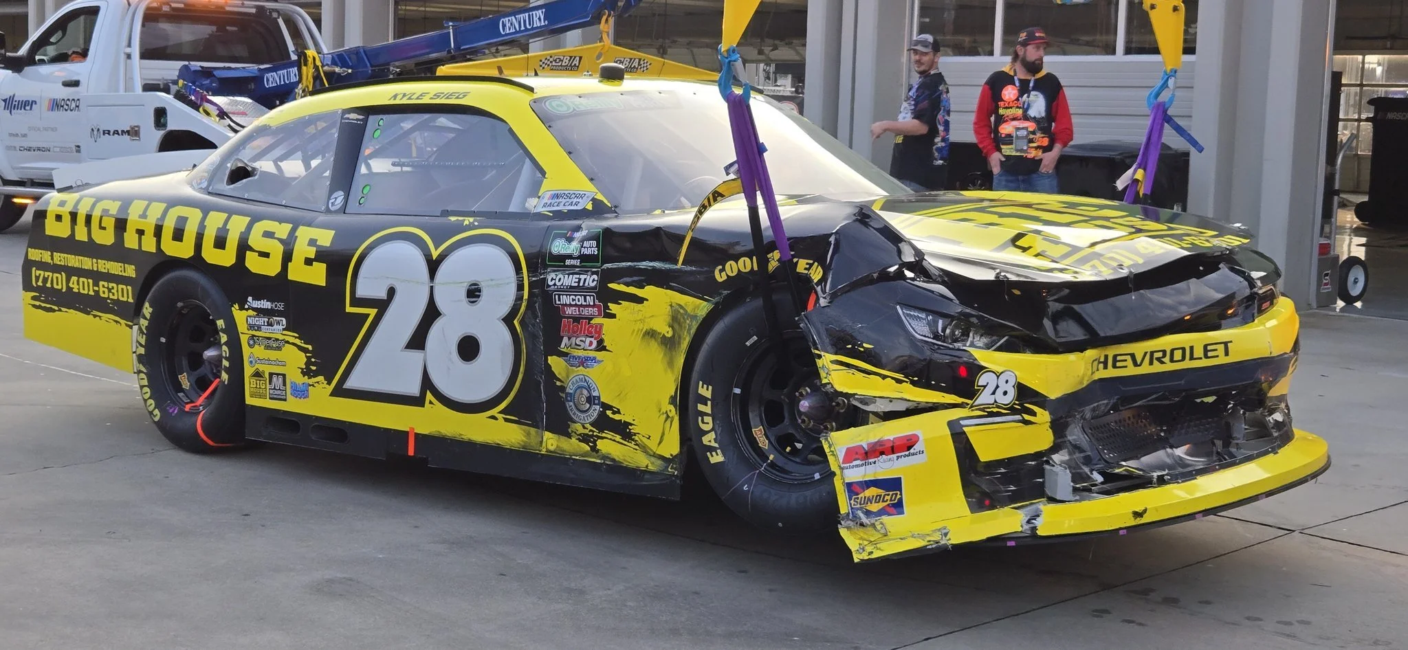 O’REILLY: Kyle Sieg swept up in early Atlanta pileup after aggressive move by Corey Day