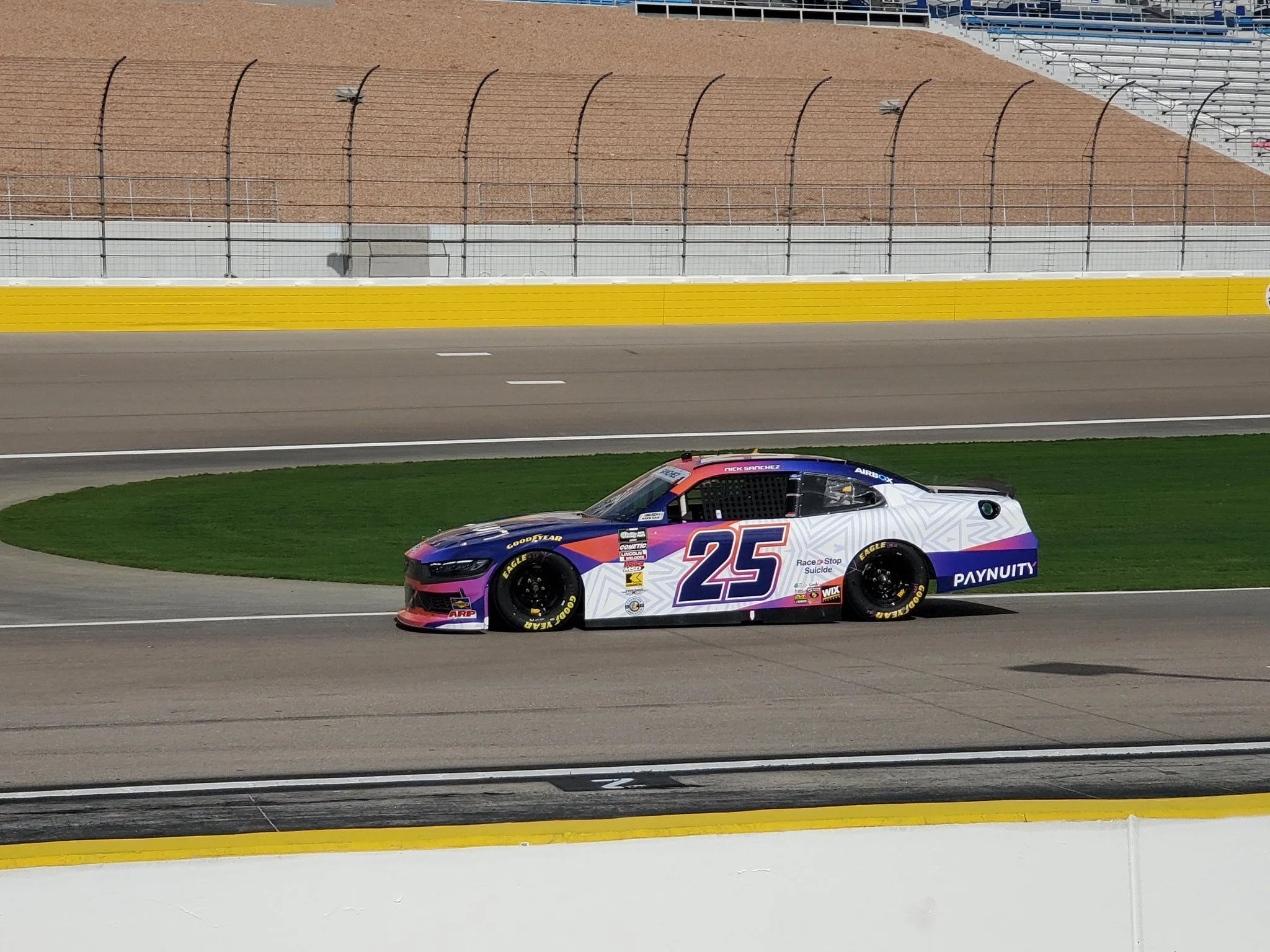 O’REILLY: Nick Sanchez scores first NASCAR last-place finish after intense battle among several struggling teams