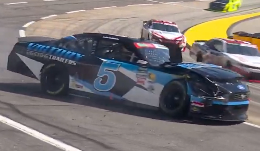 O’REILLY: Luke Baldwin’s series debut ends with brake failure, vicious crash in Turns 3 and 4