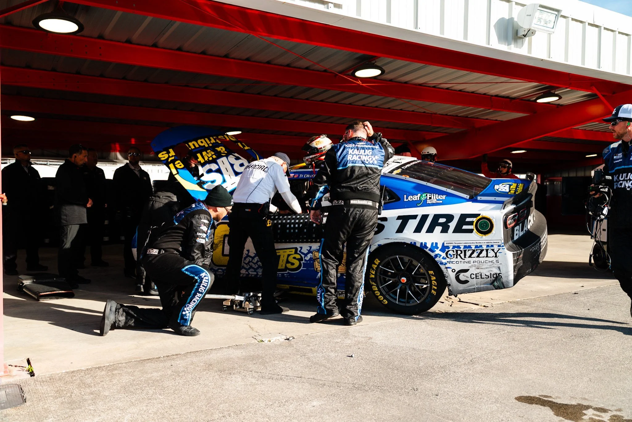 CUP: Ty Dillon’s exploding brake rotor ends his challenging afternoon in Martinsville