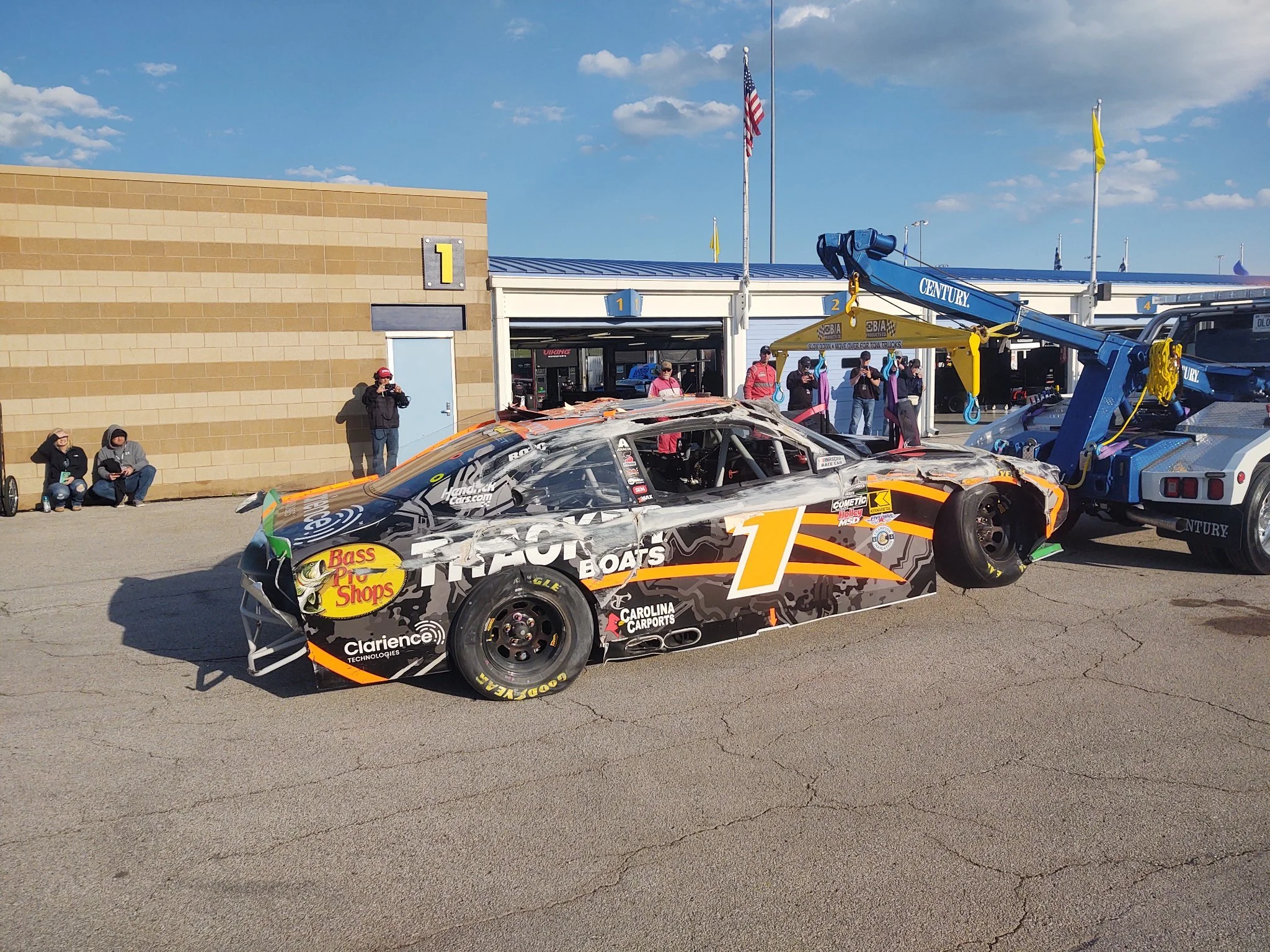 O’REILLY: Frightening flip down Kansas backstretch hands Carson Kvapil first career last-place finish