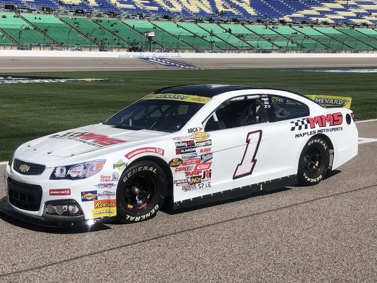 ARCA: Nate Moeller serves as both driver and crew chief at Kansas