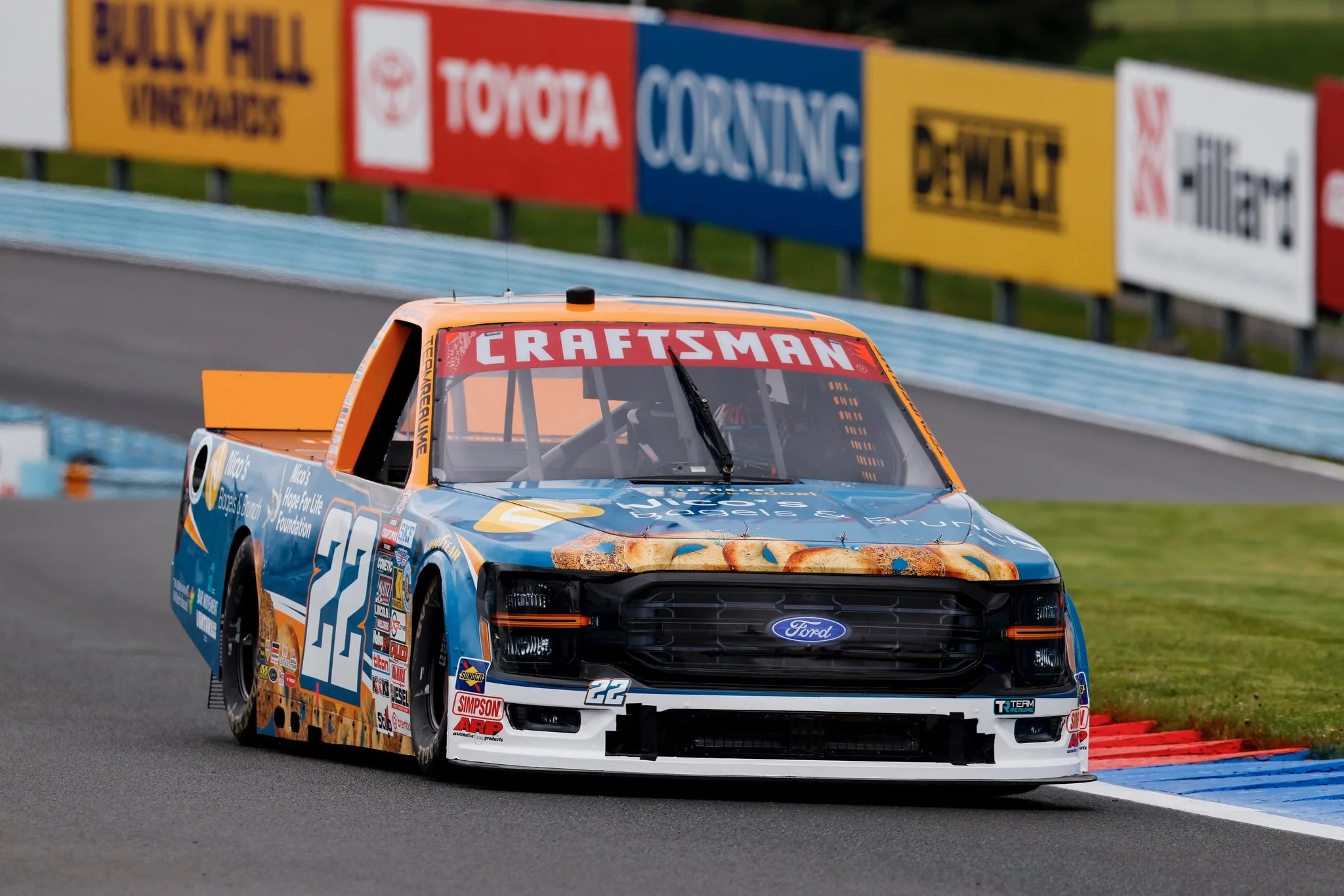 TRUCKS: Natalie Decker unable to keep up the pace at Watkins Glen