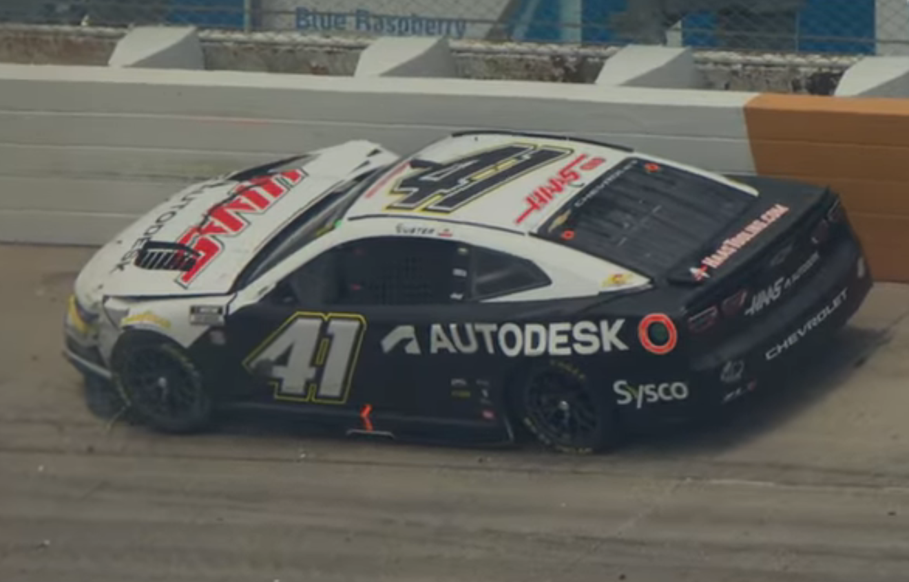 CUP: Cole Custer swept up in multi-car melee at the start of Sunday’s All-Star Race in Dover